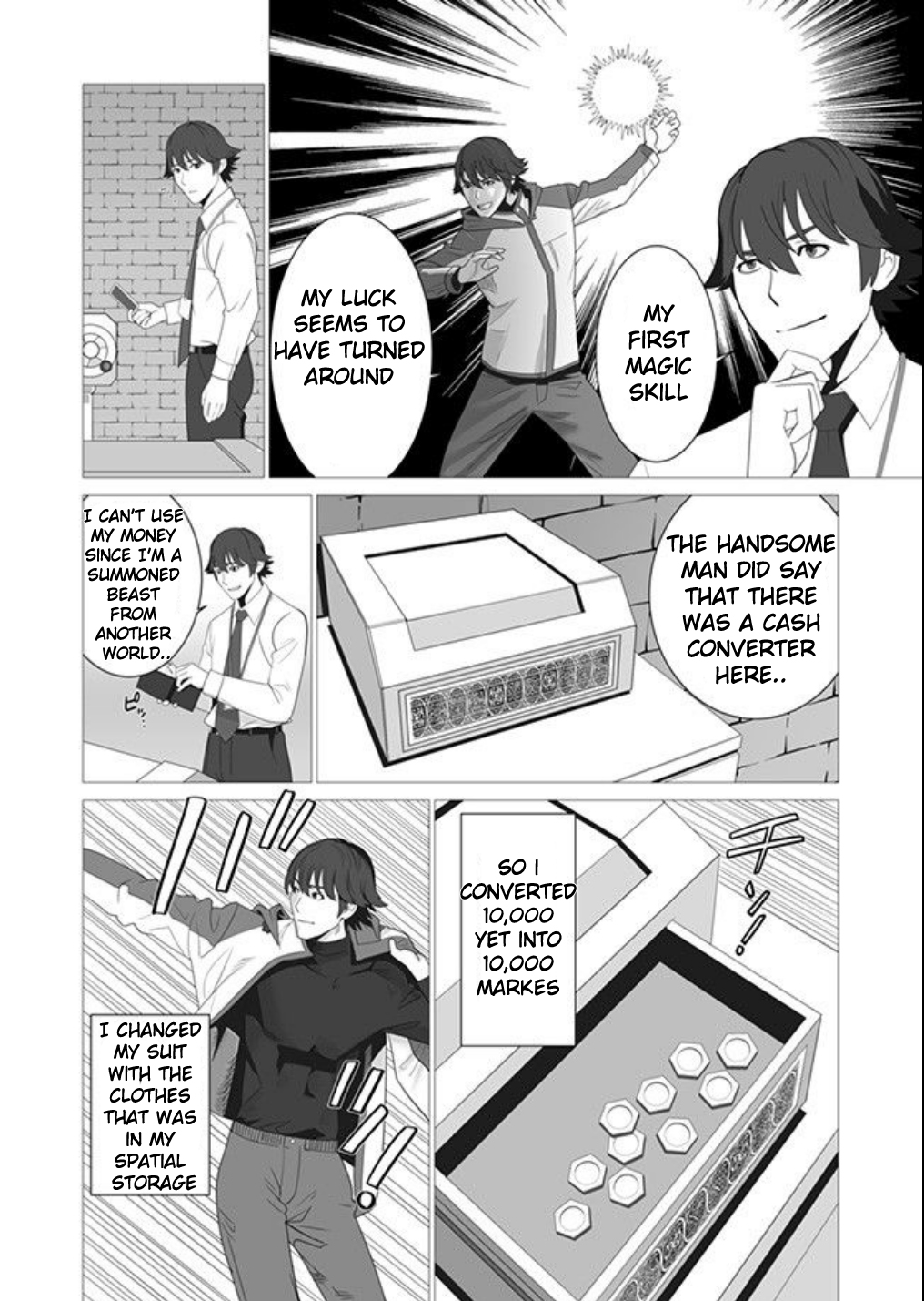 A Man With A Thousand Skills Started to Summon a Beast in Different World! Chapter 2 page 22 - Chapter 2