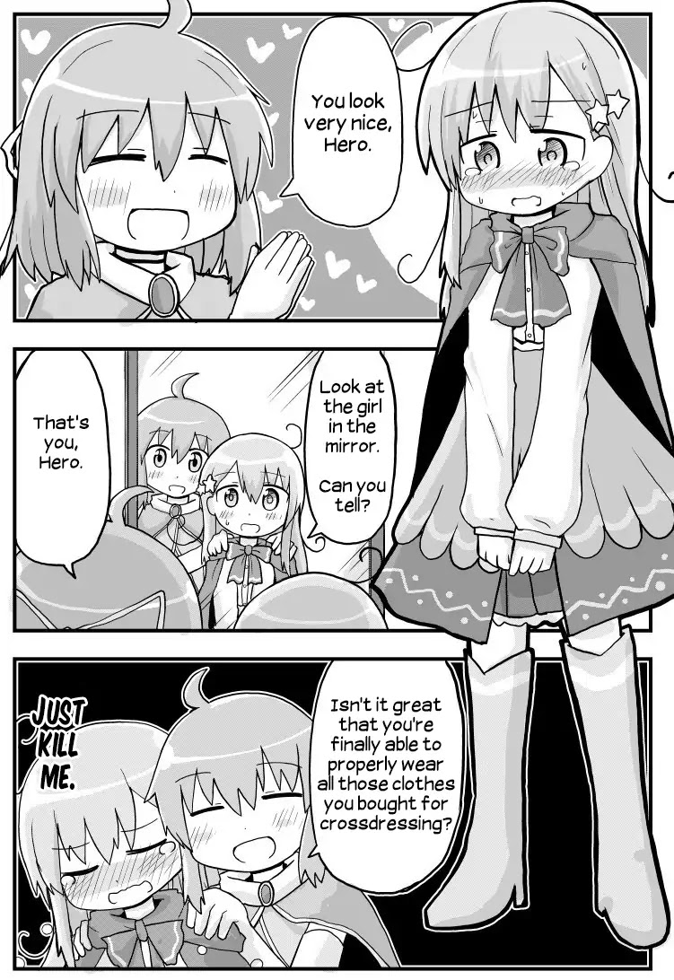 A Manga About a Hero who Pulled Out the Holy Sword and Became a Girl Chapter 2 page 1 - Chapter 2