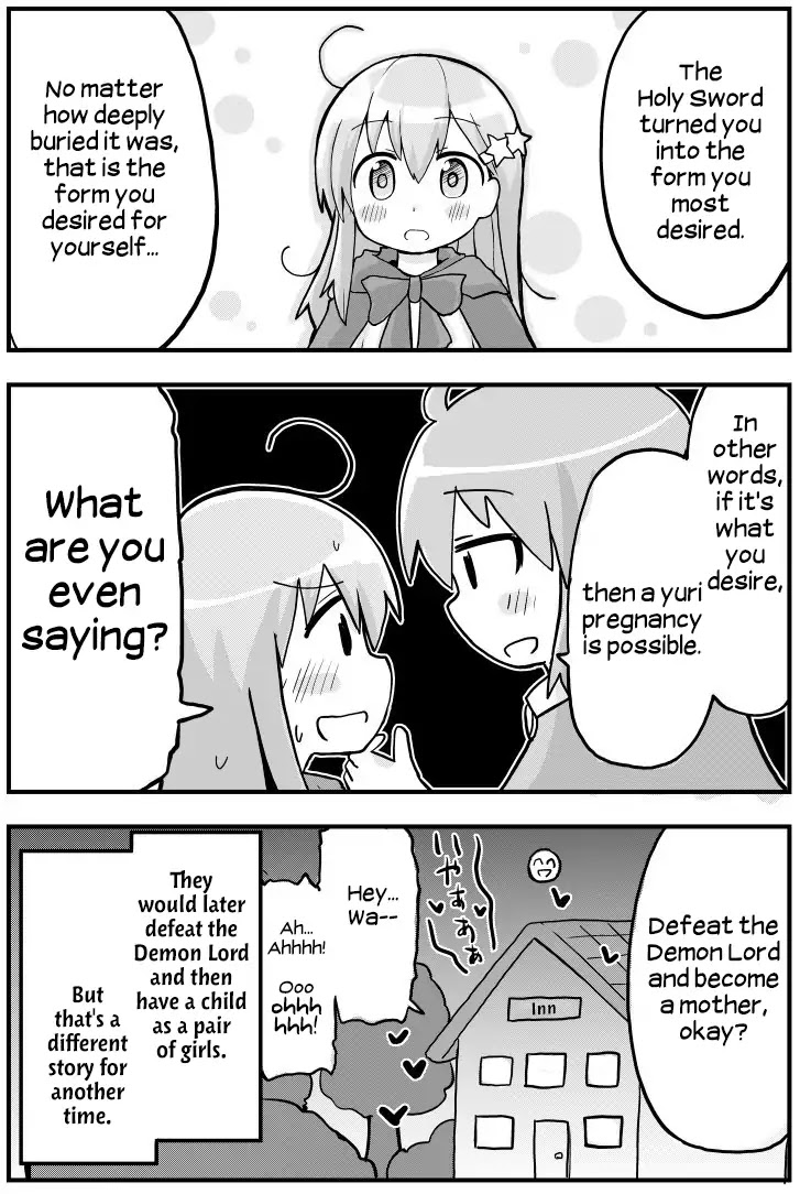 A Manga About a Hero who Pulled Out the Holy Sword and Became a Girl Chapter 2 page 3 - Chapter 2