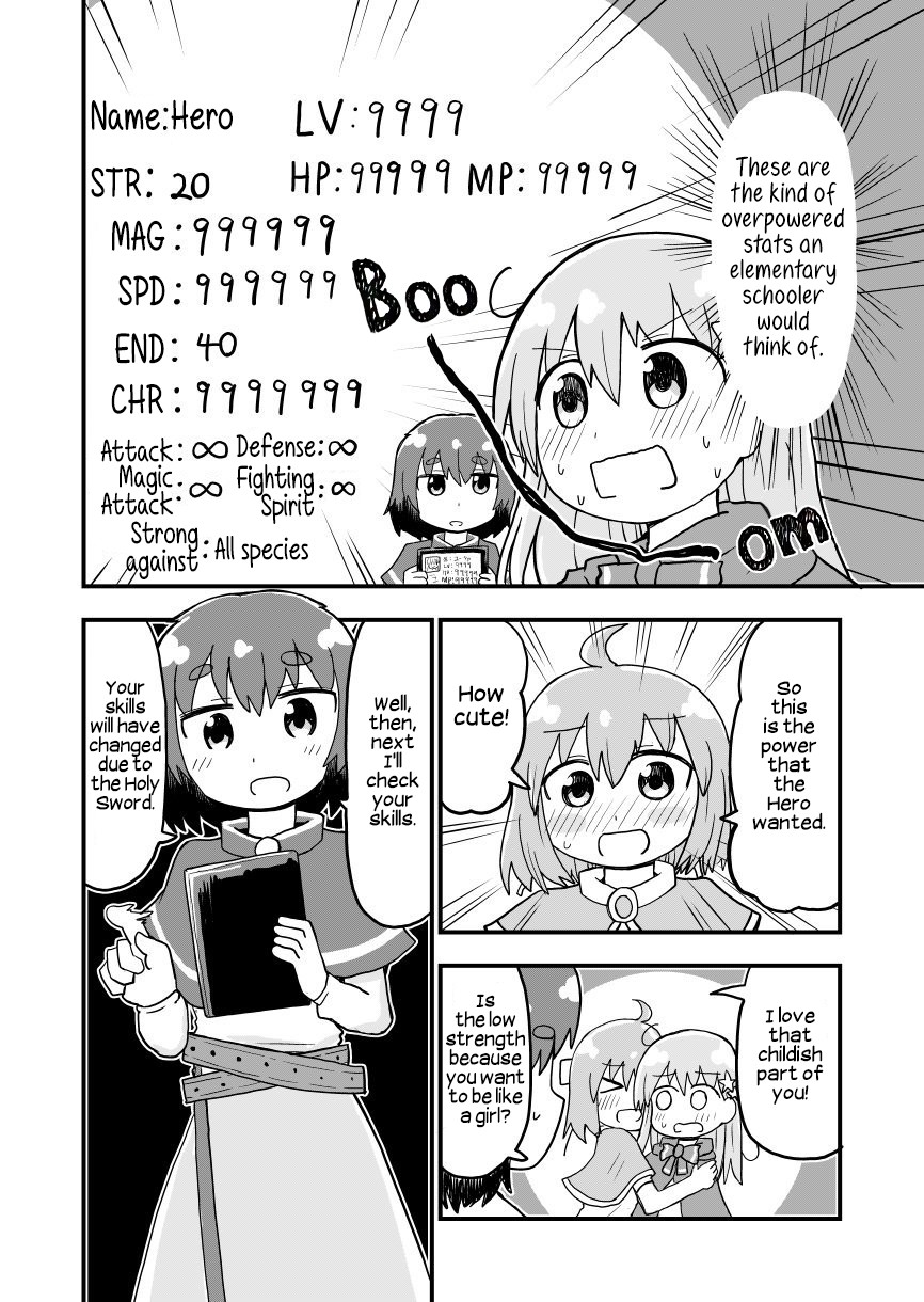 A Manga About a Hero who Pulled Out the Holy Sword and Became a Girl Chapter 4 page 2 - Chapter 4