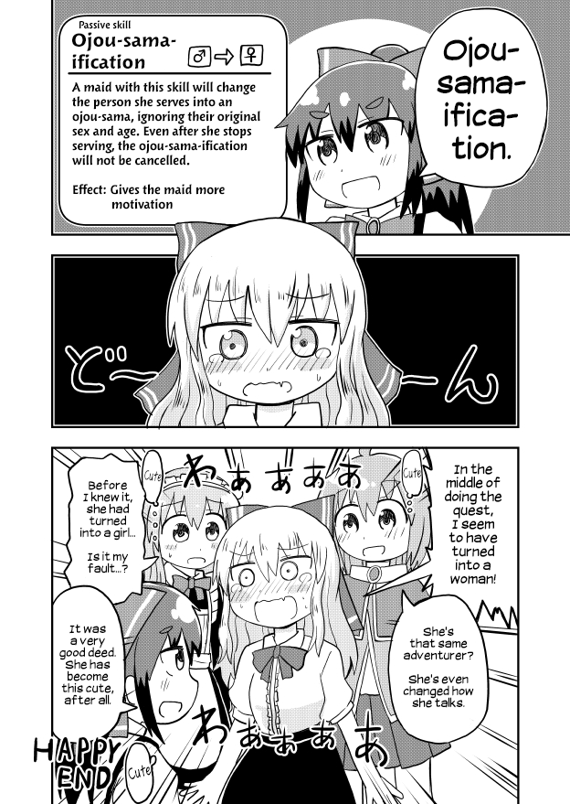 A Manga About a Hero who Pulled Out the Holy Sword and Became a Girl Chapter 7 page 4 - Chapter 7: A Manga About A Hero Who Became A Girl And Wants To Try Female-Only Job Classes
