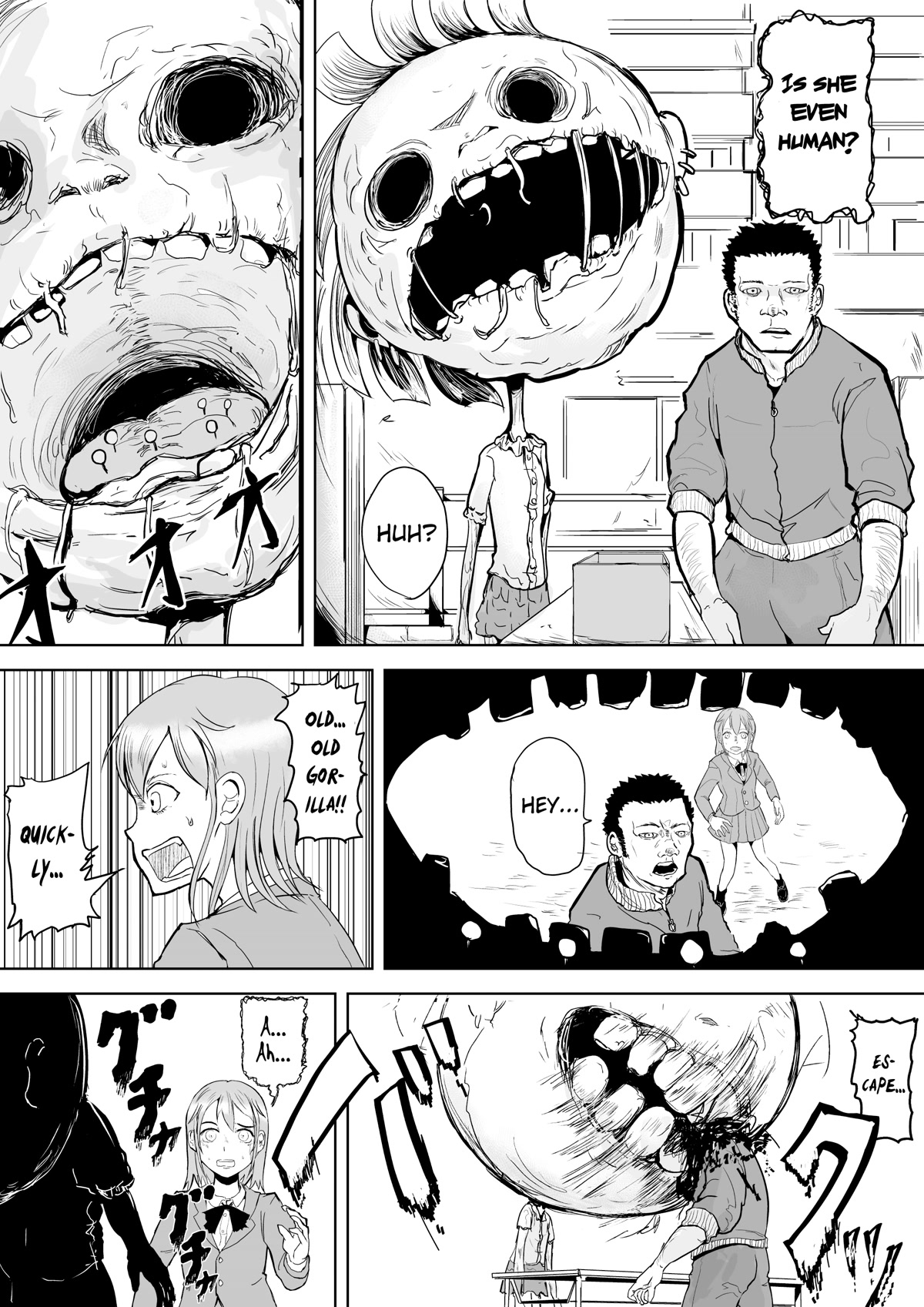A Manga About the Kind of PE Teacher Who Dies at the Start of a School Horror Movie Chapter 1 page 4 - Chapter 1