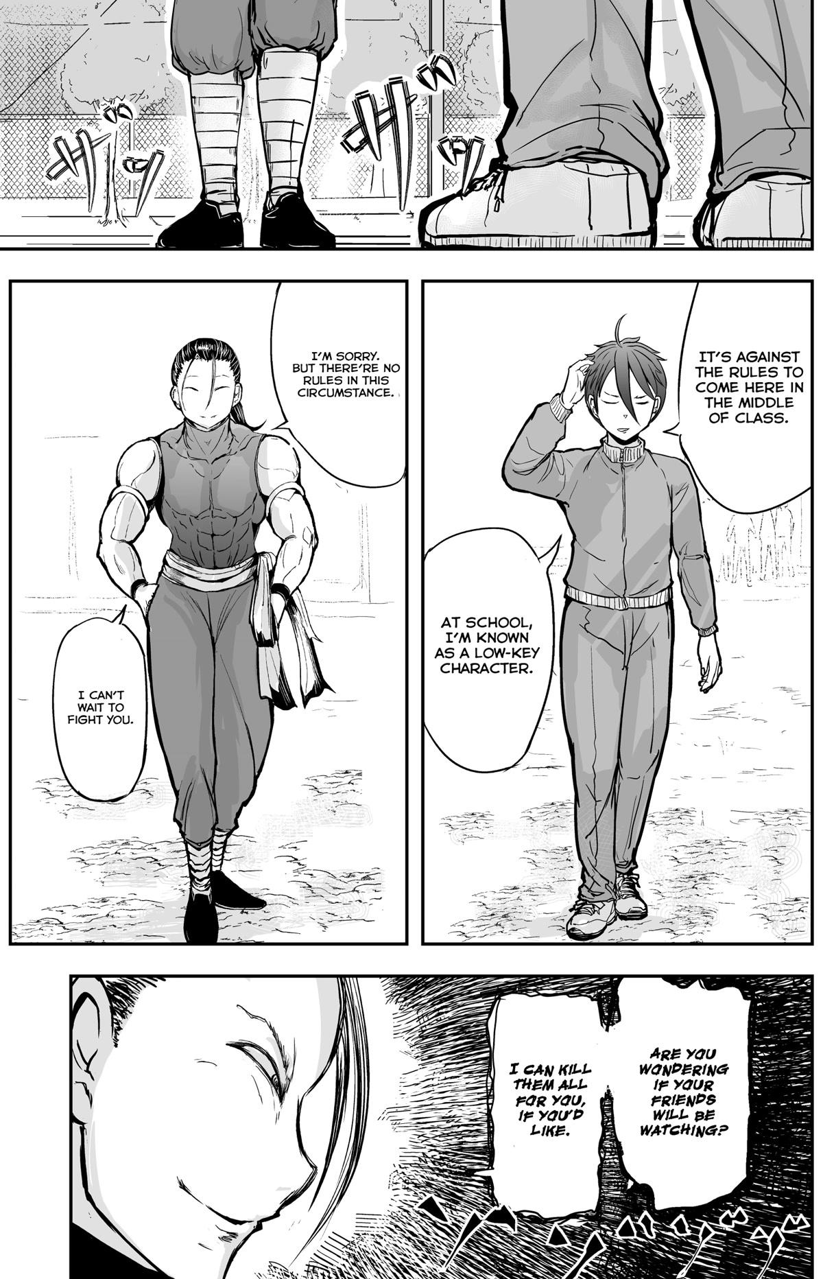 A Manga About the Kind of PE Teacher Who Dies at the Start of a School Horror Movie Chapter 15 page 5 - Chapter 15