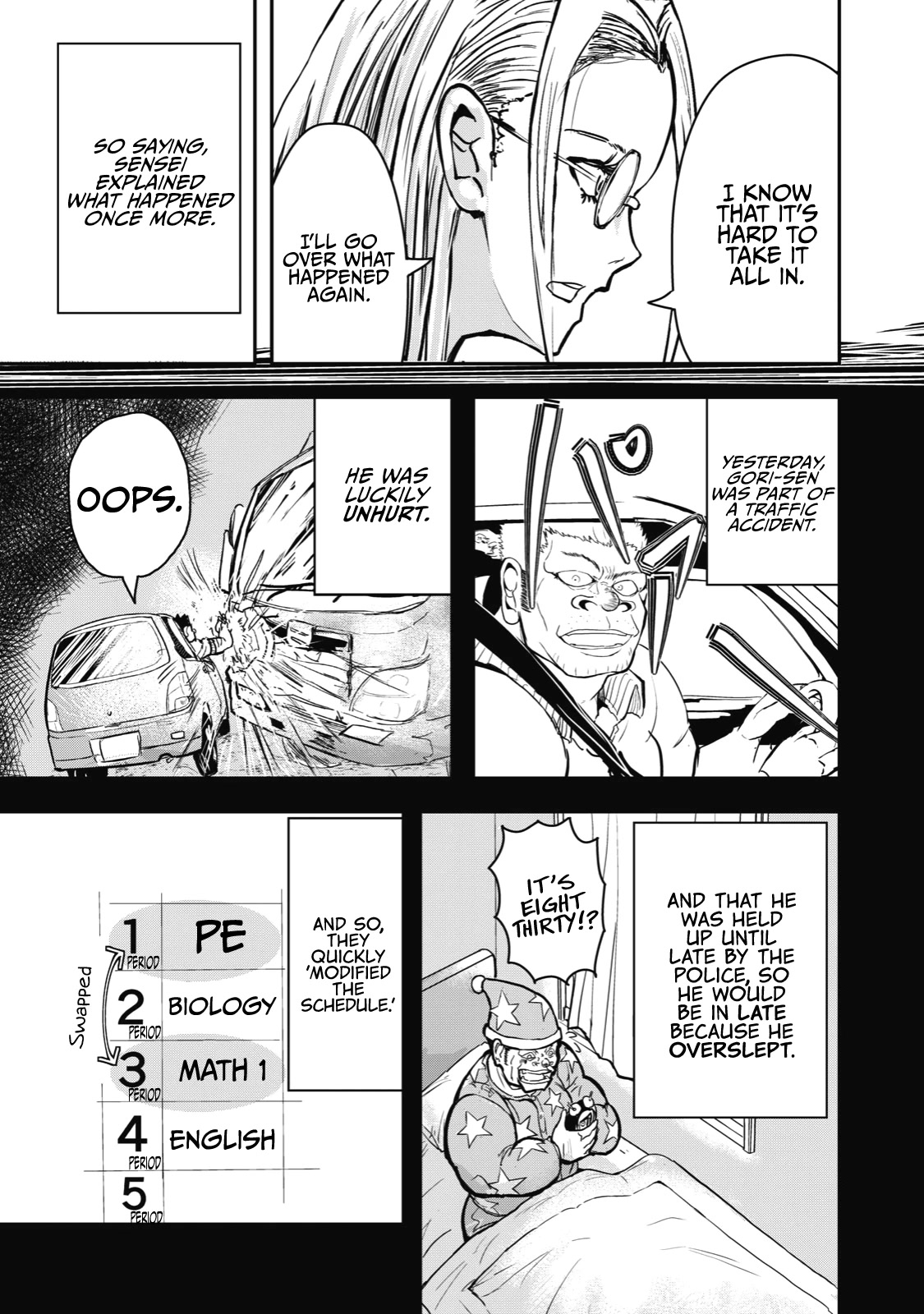 A Manga About the Kind of PE Teacher Who Dies at the Start of a School Horror Movie Chapter 16.5 page 6 - Chapter 16.5: The type of PE teacher who would definitely die in a romance story