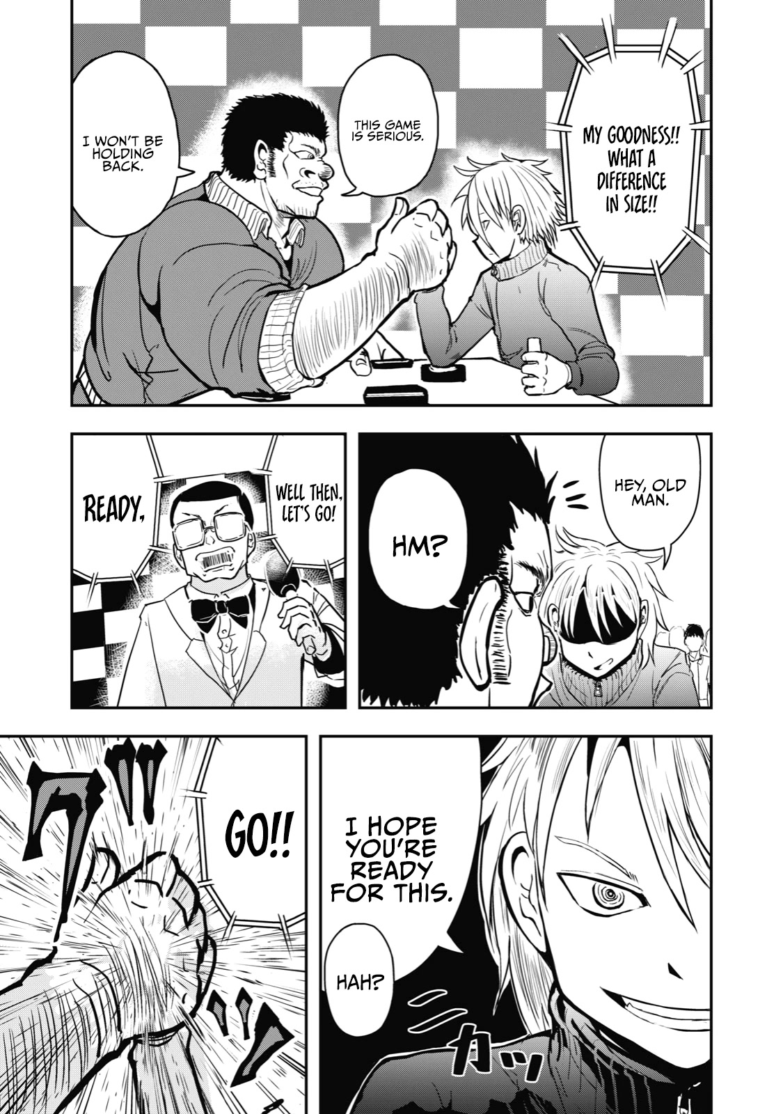 A Manga About the Kind of PE Teacher Who Dies at the Start of a School Horror Movie Chapter 17 page 3 - Chapter 17: The type of PE teacher to get knocked out of a martial arts tournament after underestimating a pipsqueak