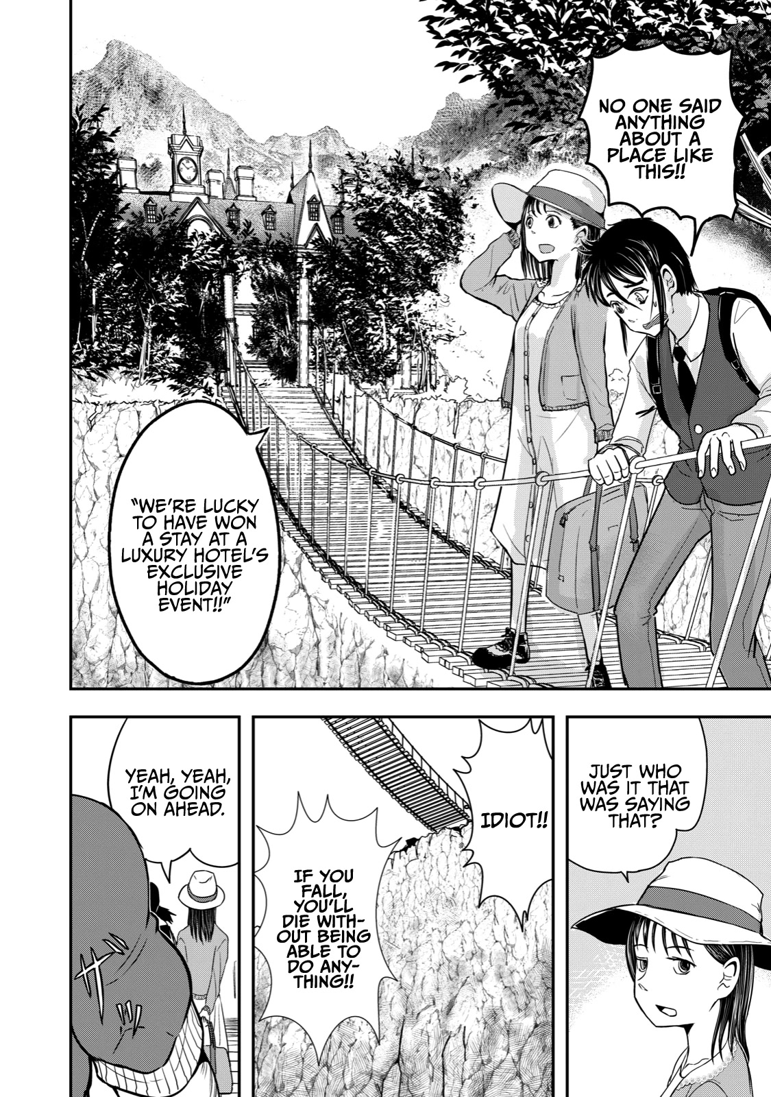 A Manga About the Kind of PE Teacher Who Dies at the Start of a School Horror Movie Chapter 18 page 4 - Chapter 18: The type of PE teacher who would definitely die in a detective story