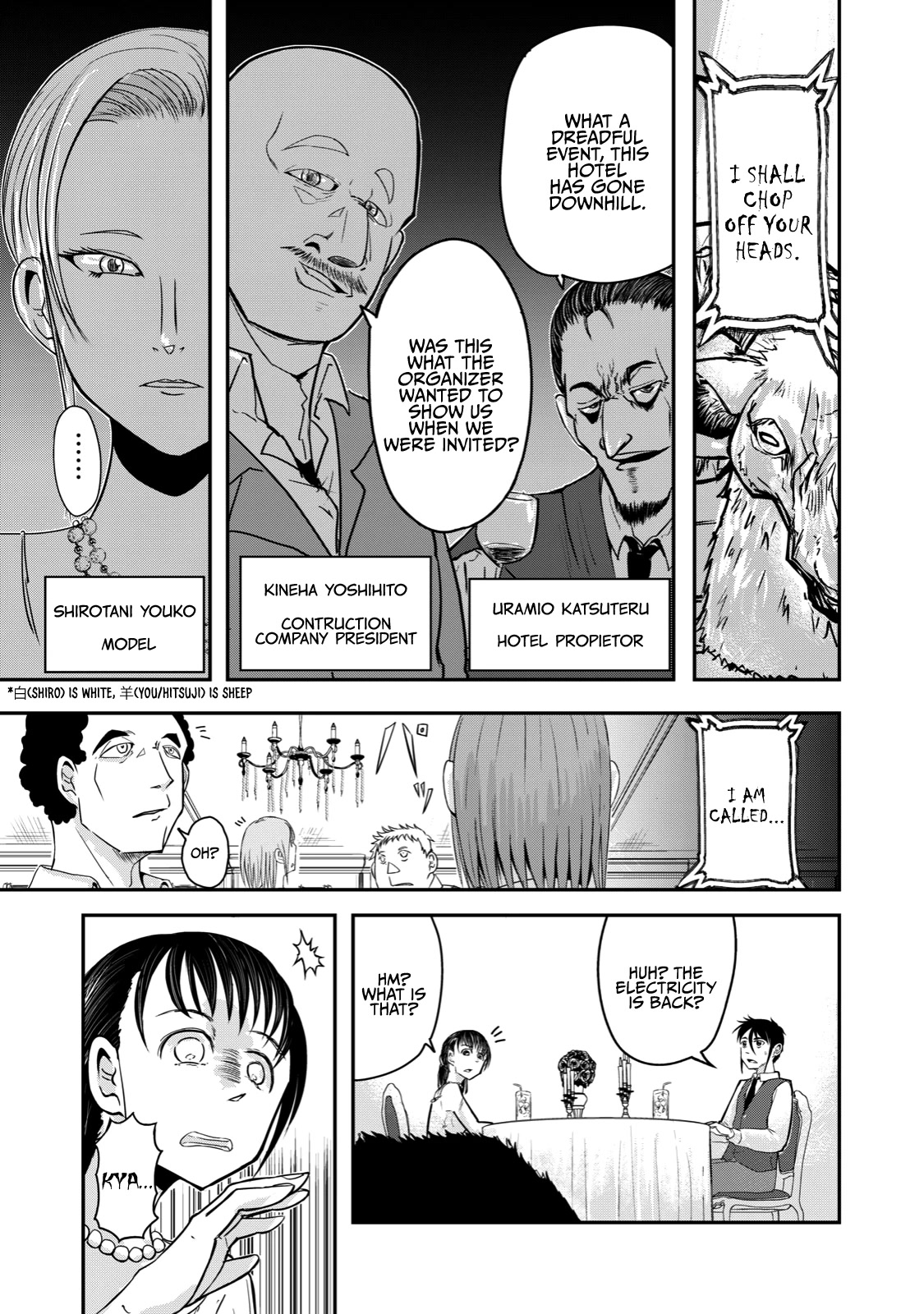A Manga About the Kind of PE Teacher Who Dies at the Start of a School Horror Movie Chapter 19 page 5 - Chapter 19: The type of PE teacher who would definitely die in a detective story - Middle Part