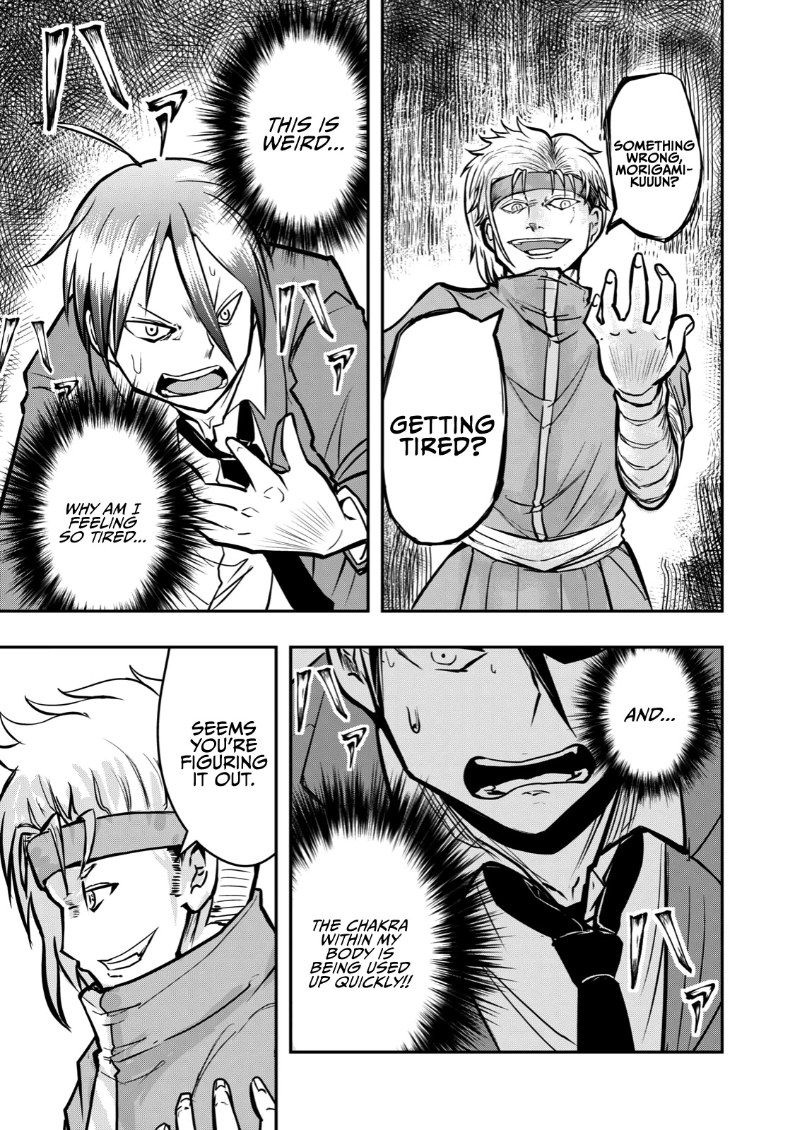 A Manga About the Kind of PE Teacher Who Dies at the Start of a School Horror Movie Chapter 21 page 5 - Chapter 21: The type of PE teacher to get killed by an enemy who goes out of his way to explain his abilities in a battle manga