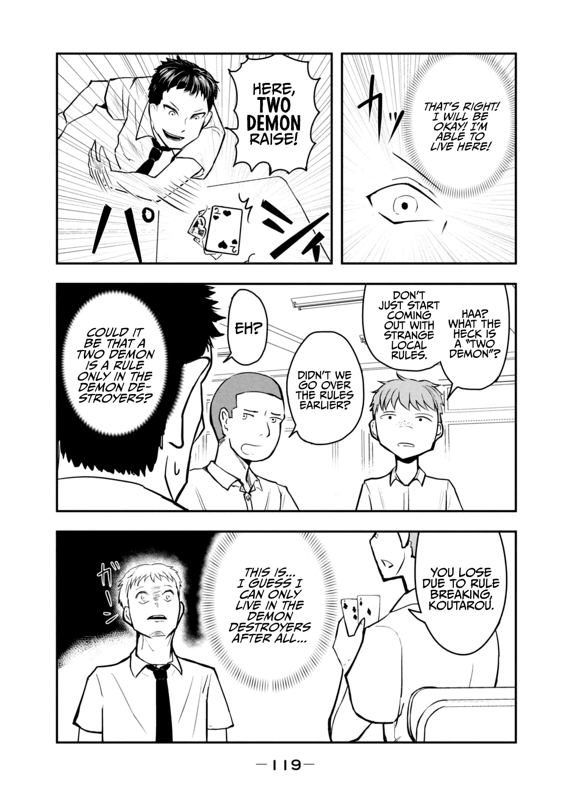 A Manga About the Kind of PE Teacher Who Dies at the Start of a School Horror Movie Chapter 30.5 page 11 - Chapter 30.5: Omake & Character Pages