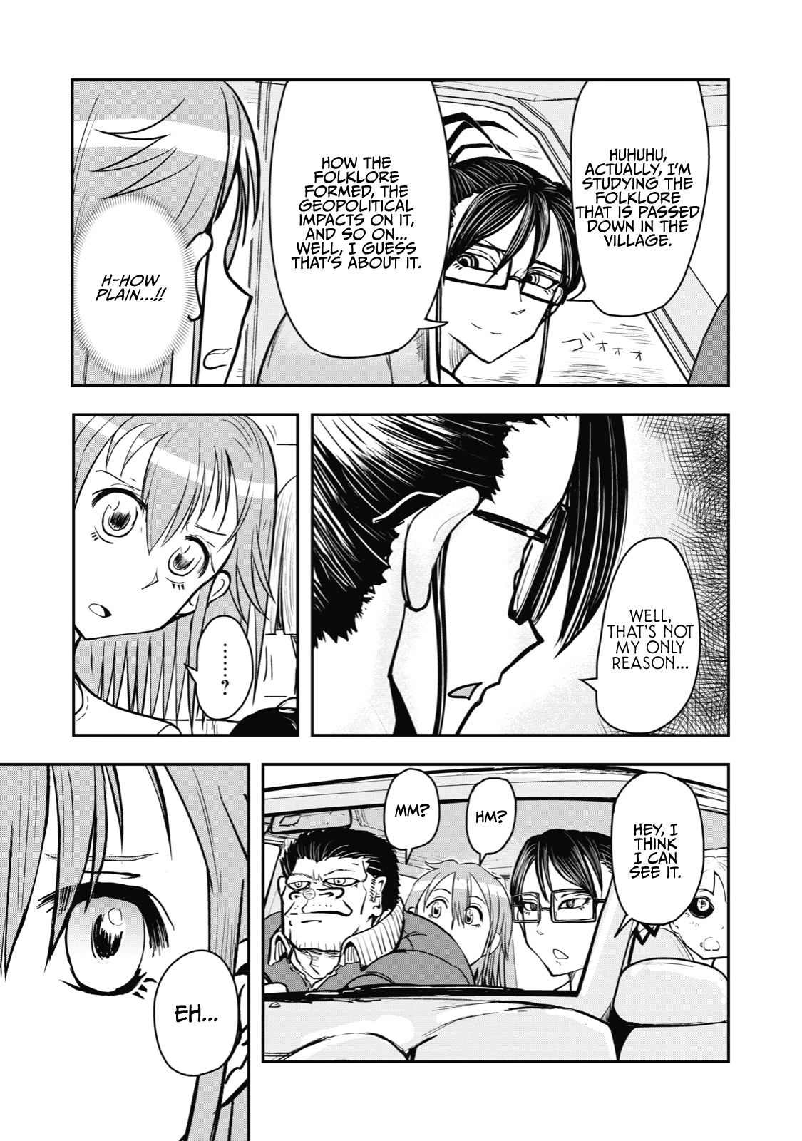 A Manga About the Kind of PE Teacher Who Dies at the Start of a School Horror Movie Chapter 33 page 5 - Chapter 33: The type of PE teacher to be the sacrificial offering in a closed off village horror story