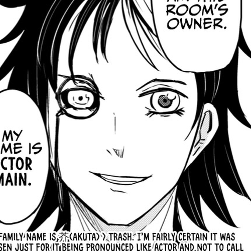 A Manga About the Kind of PE Teacher Who Dies at the Start of a School Horror Movie Chapter 36: The type of high schooler to be a client in the first chapter of a shounen, horror manga, but becomes an assistant in the second chapter cover