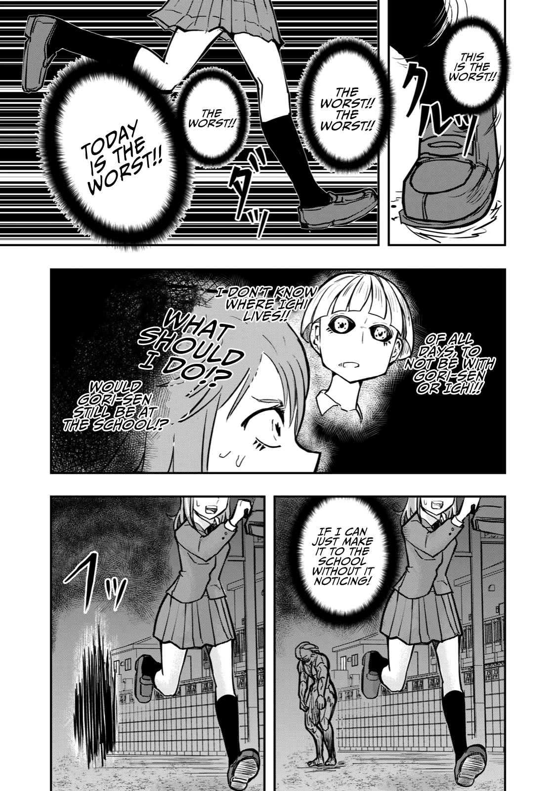 A Manga About the Kind of PE Teacher Who Dies at the Start of a School Horror Movie Chapter 37 page 9 - Chapter 37: The type of manga that seemed like a gag manga, but as it went on it somehow became a battle manga