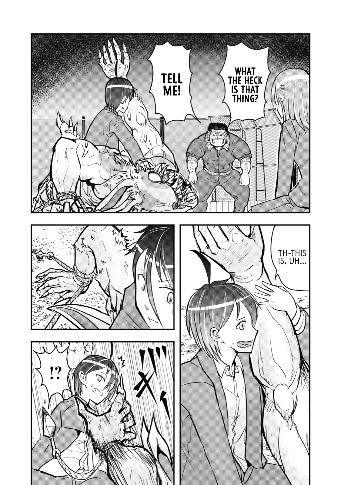 A Manga About the Kind of PE Teacher Who Dies at the Start of a School Horror Movie Chapter 39 page 2 - Chapter 39: The type of PE teacher to get bitten the moment they think they've had a 'heart-to-heart' with a pet that has gone feral