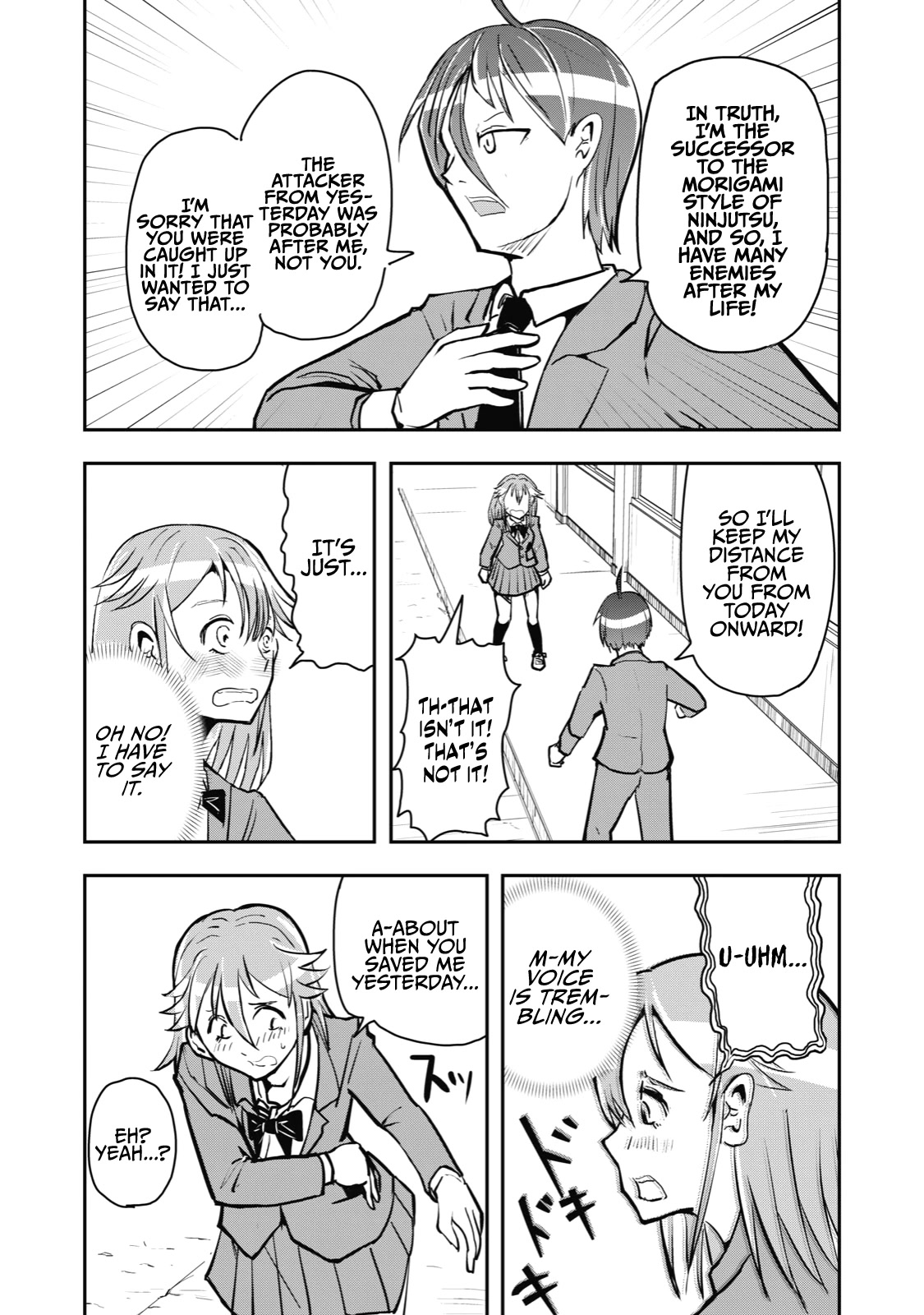 A Manga About the Kind of PE Teacher Who Dies at the Start of a School Horror Movie Chapter 40 page 7 - Chapter 40: The type of heroine to fall in love after being rescued