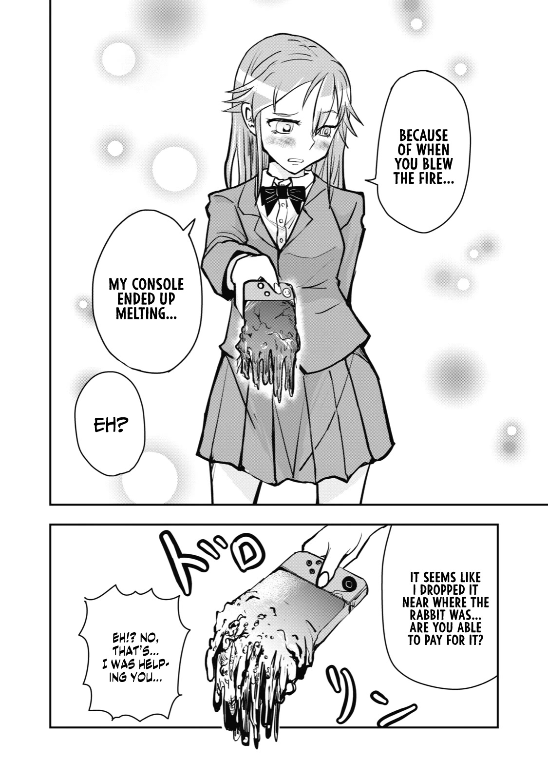 A Manga About the Kind of PE Teacher Who Dies at the Start of a School Horror Movie Chapter 40 page 8 - Chapter 40: The type of heroine to fall in love after being rescued