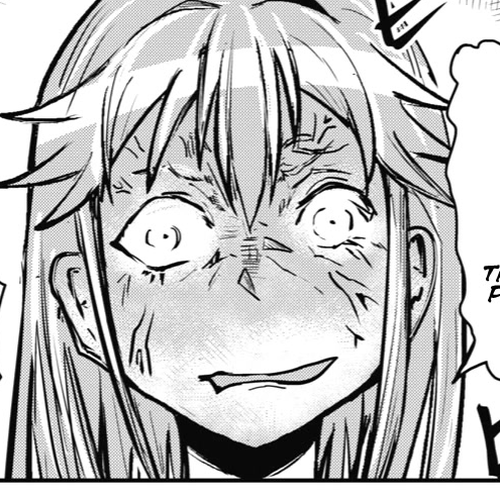 A Manga About the Kind of PE Teacher Who Dies at the Start of a School Horror Movie Chapter 40: The type of heroine to fall in love after being rescued cover