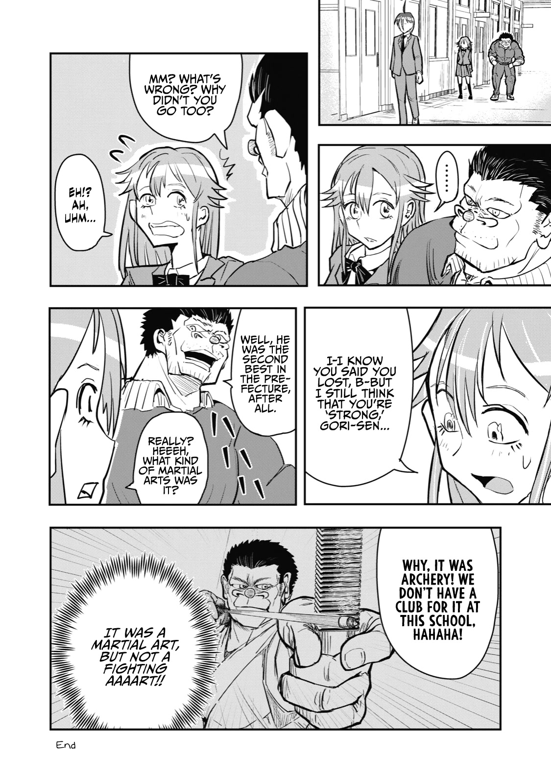 A Manga About the Kind of PE Teacher Who Dies at the Start of a School Horror Movie Chapter 41 page 6 - Chapter 41: The type of manga to go overly into a character's past as it unfolds