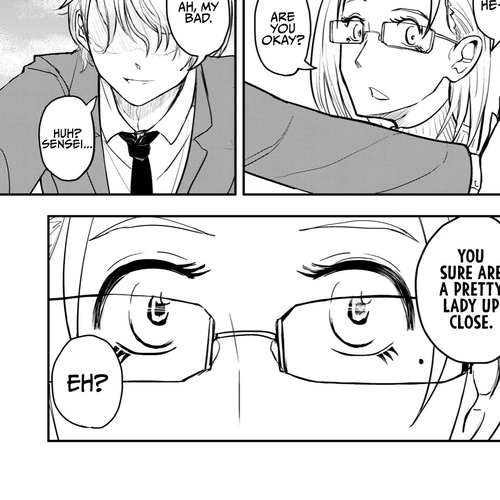 A Manga About the Kind of PE Teacher Who Dies at the Start of a School Horror Movie Chapter 43: The type of math teacher to fall in love from a wall slam cover