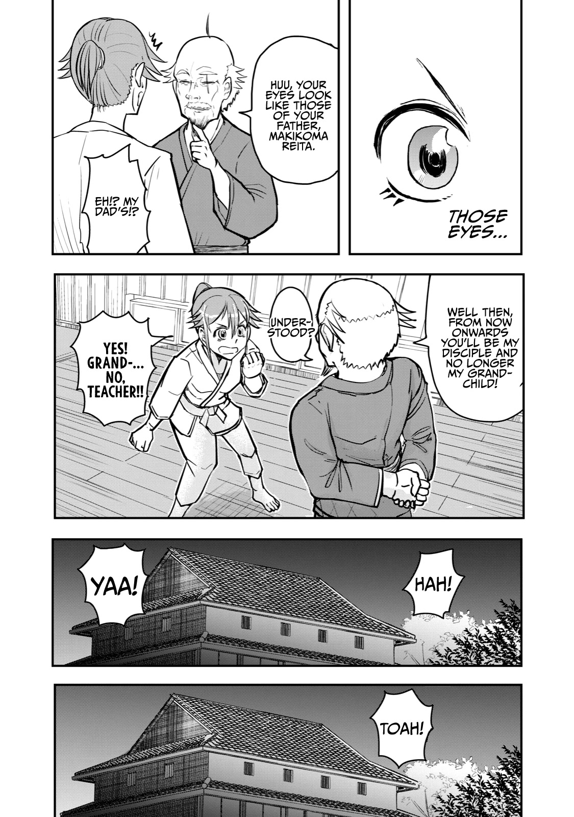 A Manga About the Kind of PE Teacher Who Dies at the Start of a School Horror Movie Chapter 45 page 4 - Chapter 45: The type of heroine to go "I don't want to always just be protected." and train to gain the strength to fight in a shounen manga