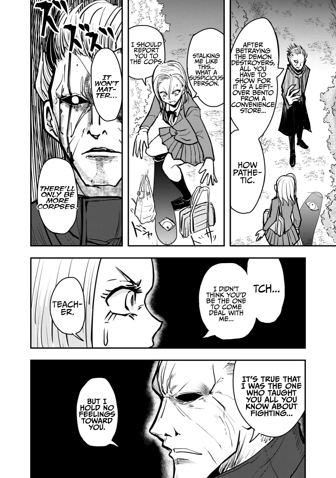 A Manga About the Kind of PE Teacher Who Dies at the Start of a School Horror Movie Chapter 46 page 6 - Chapter 46: The type of traitor to be ordered to eliminate their comrades