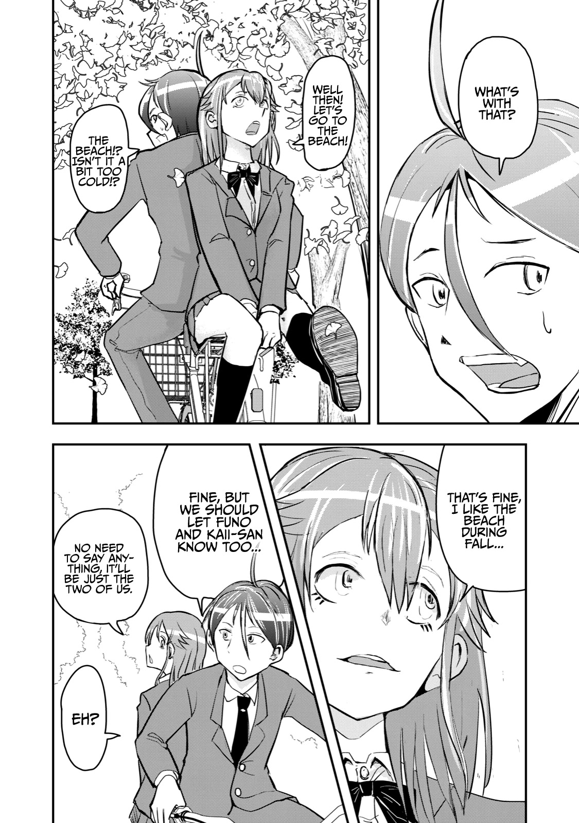 A Manga About the Kind of PE Teacher Who Dies at the Start of a School Horror Movie Chapter 48 page 3 - Chapter 48: The type of high schoolers to appear in a manga with an authentic feeling to it