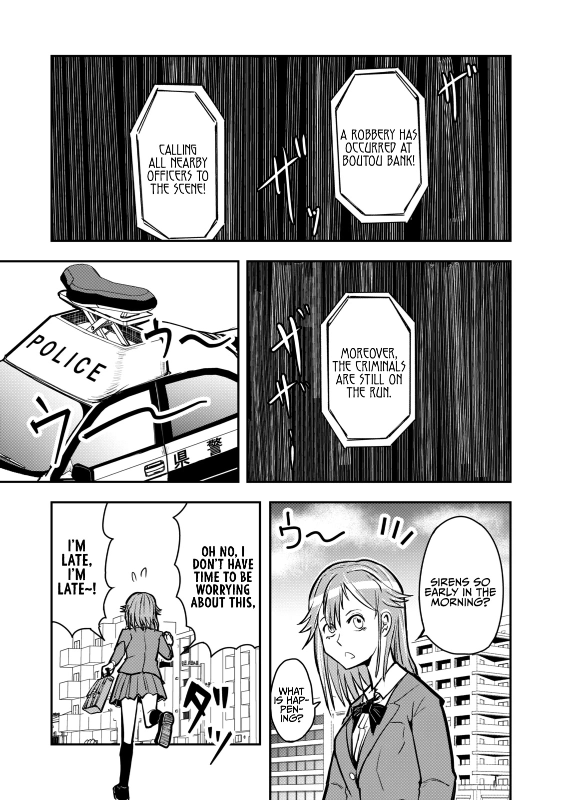 A Manga About the Kind of PE Teacher Who Dies at the Start of a School Horror Movie Chapter 49 page 1 - Chapter 49: The type of manga that seems to be ending when the main character says they're going to America Pt. 1