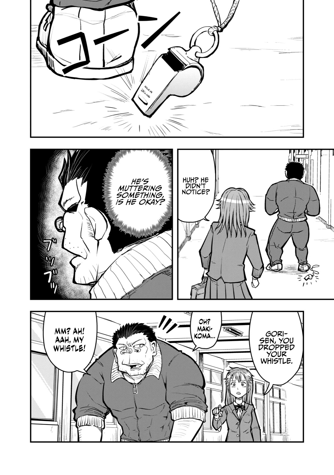 A Manga About the Kind of PE Teacher Who Dies at the Start of a School Horror Movie Chapter 49 page 4 - Chapter 49: The type of manga that seems to be ending when the main character says they're going to America Pt. 1