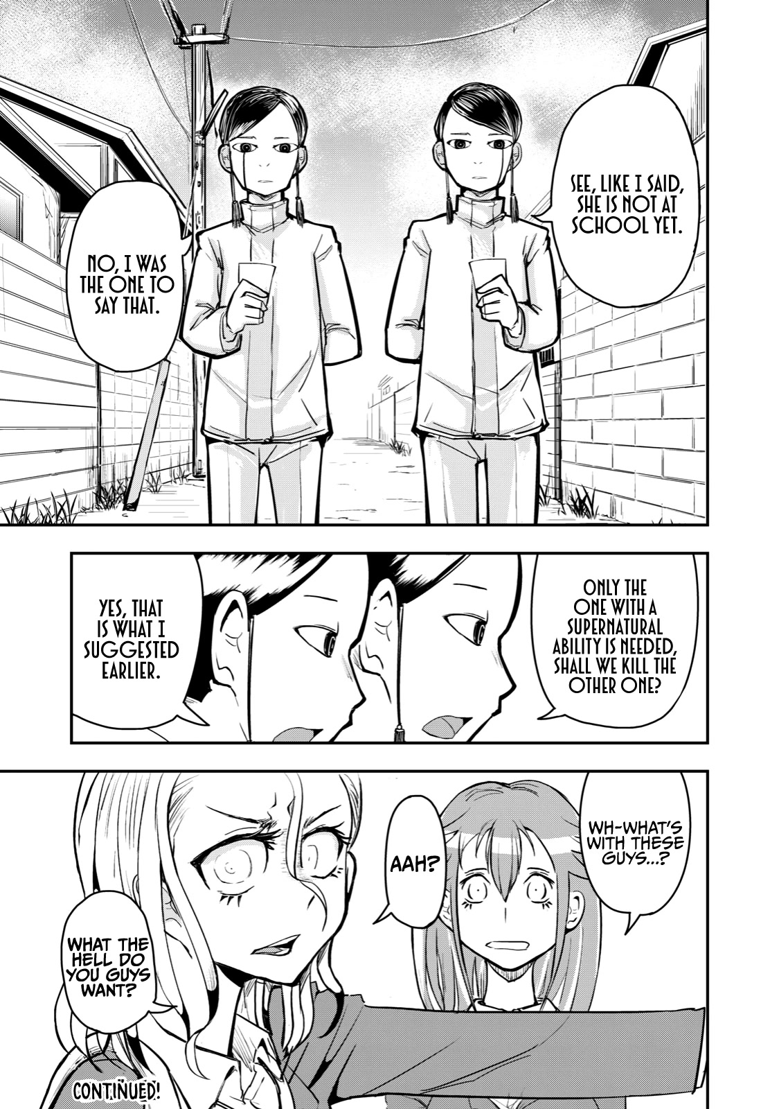 A Manga About the Kind of PE Teacher Who Dies at the Start of a School Horror Movie Chapter 53 page 7 - Chapter 53: The type of enemy to attack when the main character is absent