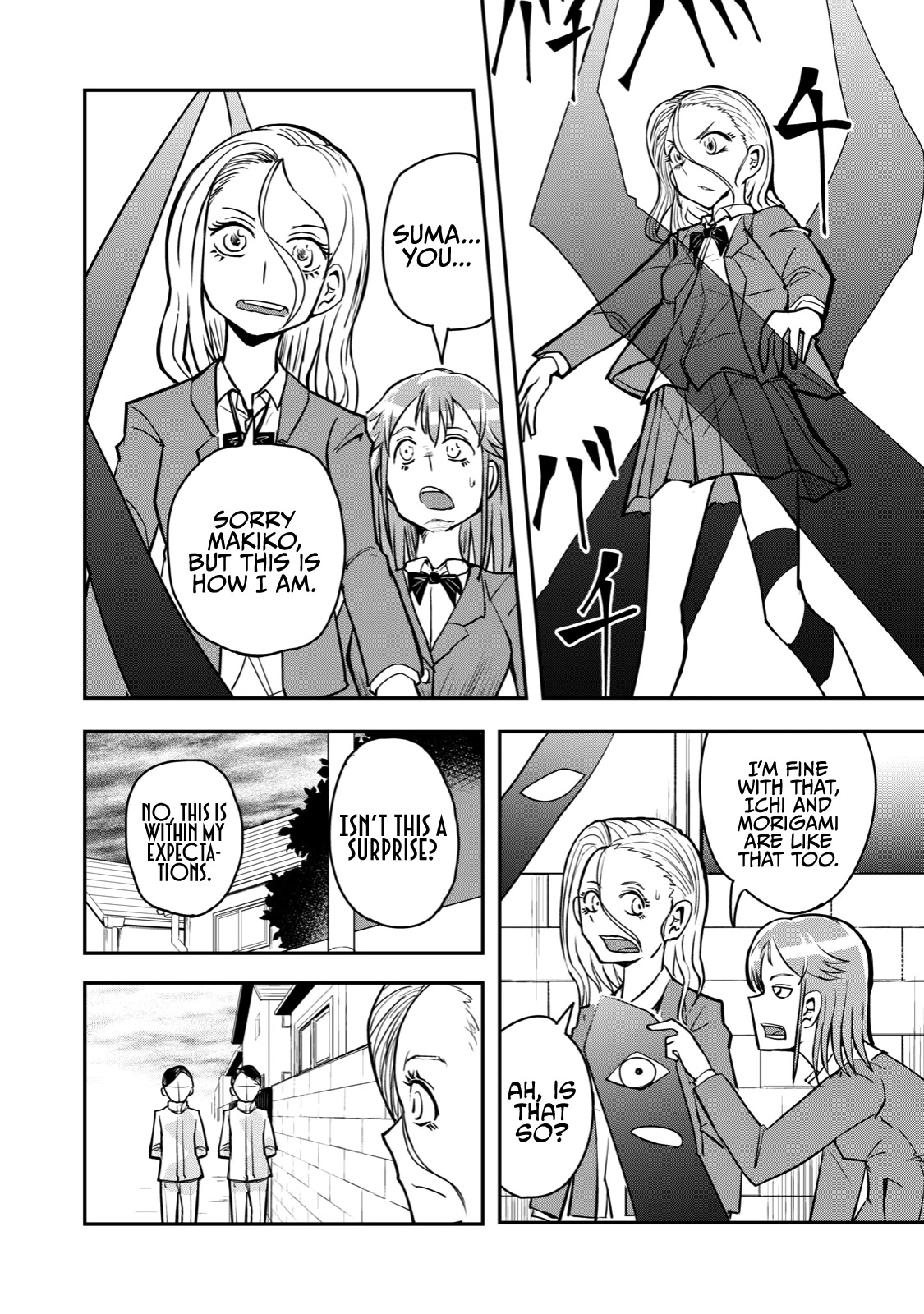 A Manga About the Kind of PE Teacher Who Dies at the Start of a School Horror Movie Chapter 54 page 6 - Chapter 54: The type of twins only found in battle manga