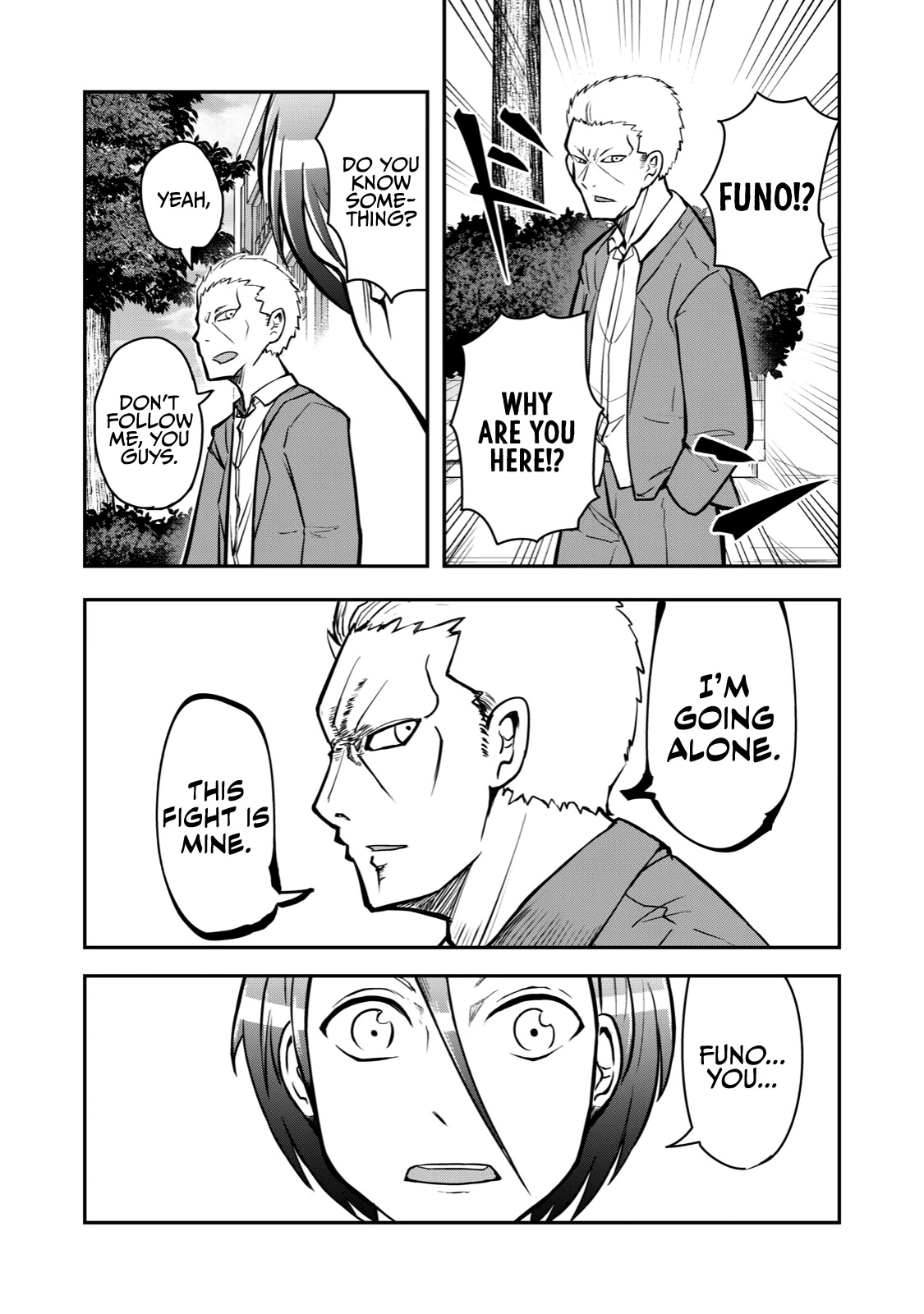 A Manga About the Kind of PE Teacher Who Dies at the Start of a School Horror Movie Chapter 56 page 5 - Chapter 56: The type of side character to struggle in the protagonist's absence