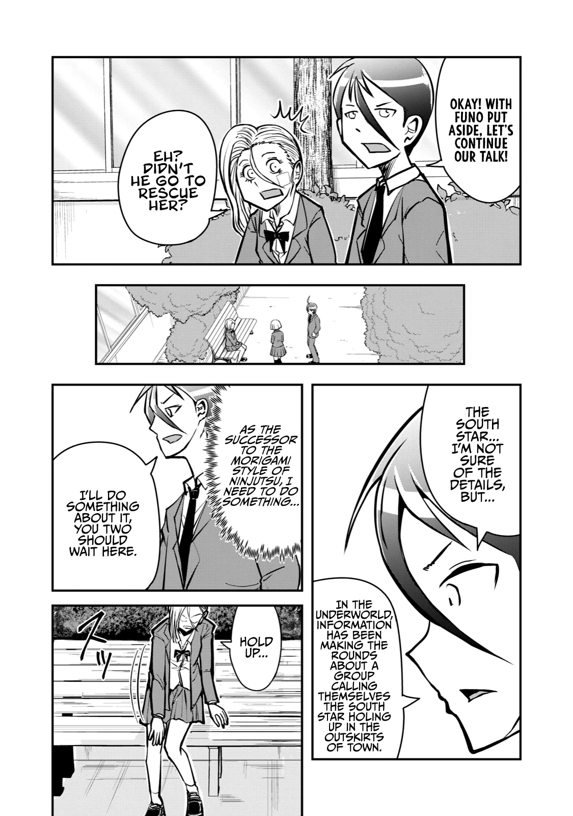 A Manga About the Kind of PE Teacher Who Dies at the Start of a School Horror Movie Chapter 56 page 8 - Chapter 56: The type of side character to struggle in the protagonist's absence