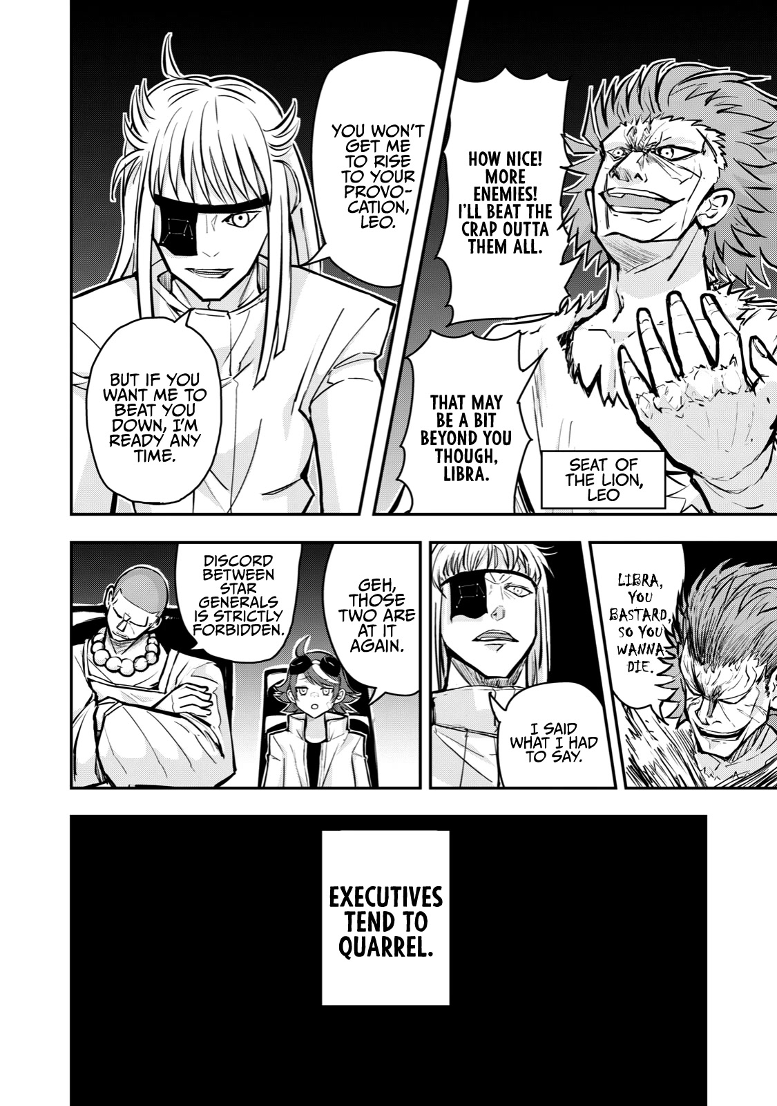 A Manga About the Kind of PE Teacher Who Dies at the Start of a School Horror Movie Chapter 57 page 11 - Chapter 57: The type of executives too coolly appear in a battle manga
