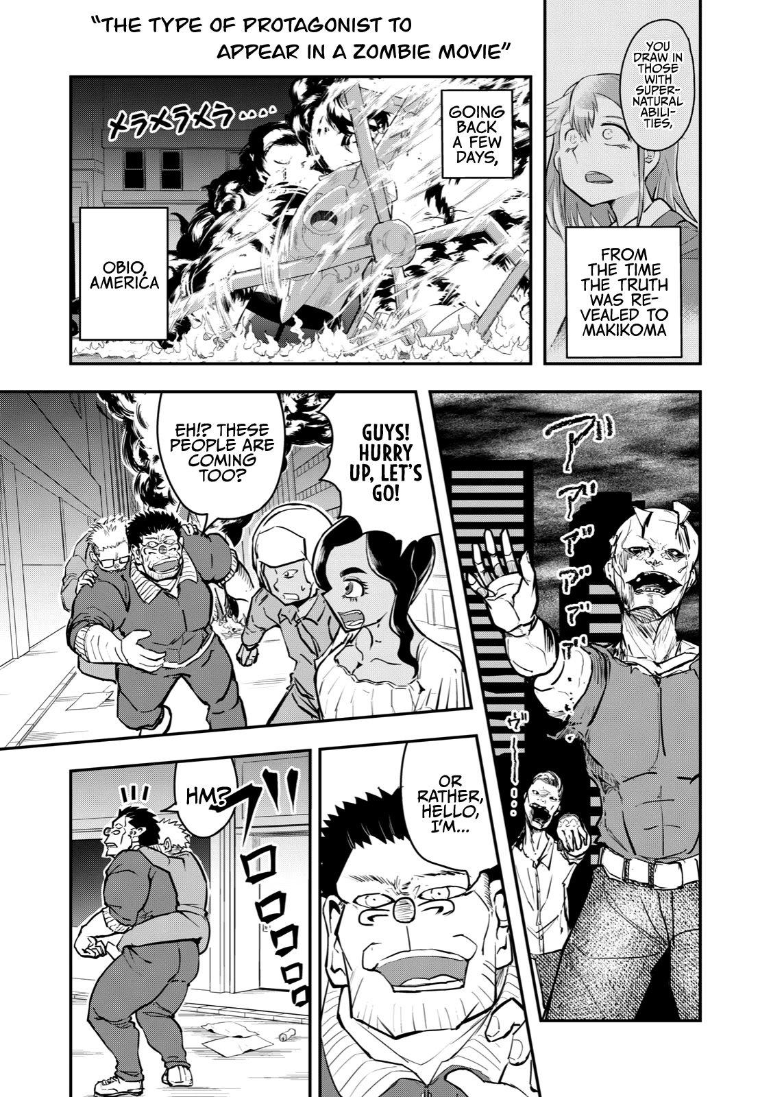 A Manga About the Kind of PE Teacher Who Dies at the Start of a School Horror Movie Chapter 58 page 1 - Chapter 58: The type of protagonist to appear in a zombie movie