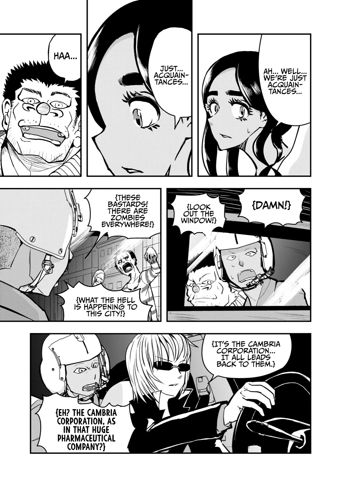 A Manga About the Kind of PE Teacher Who Dies at the Start of a School Horror Movie Chapter 58 page 5 - Chapter 58: The type of protagonist to appear in a zombie movie