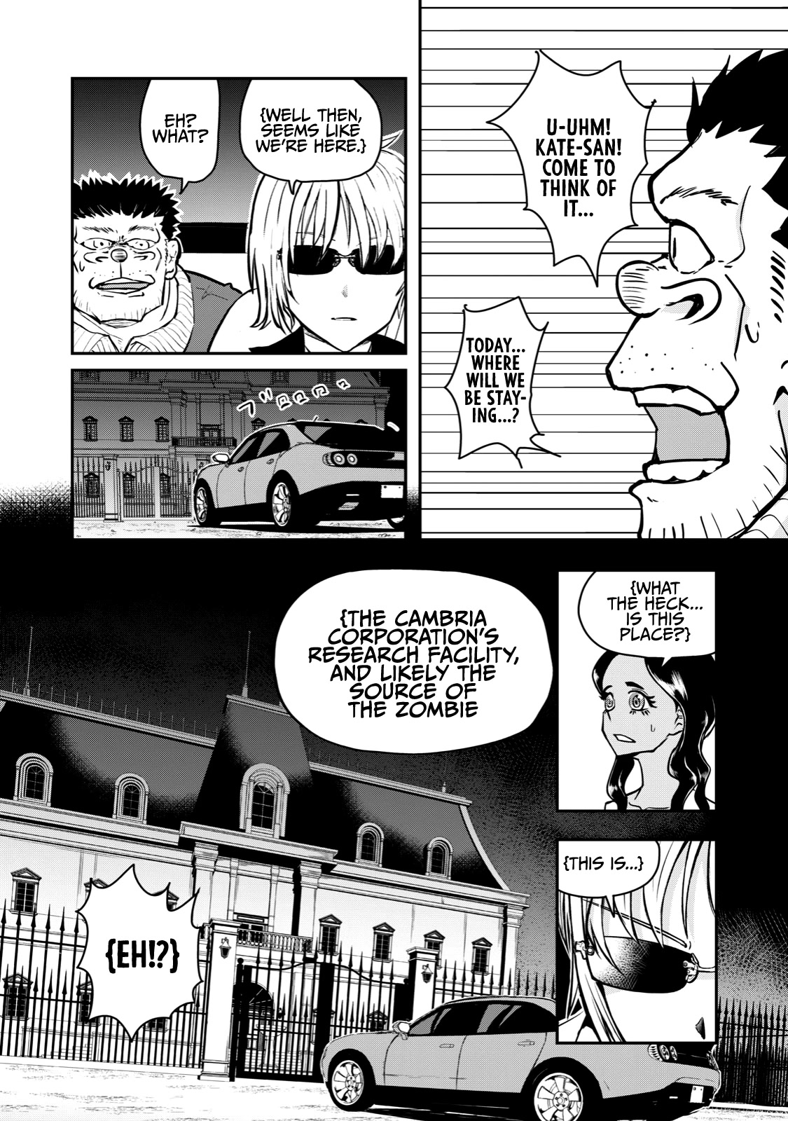 A Manga About the Kind of PE Teacher Who Dies at the Start of a School Horror Movie Chapter 58 page 8 - Chapter 58: The type of protagonist to appear in a zombie movie