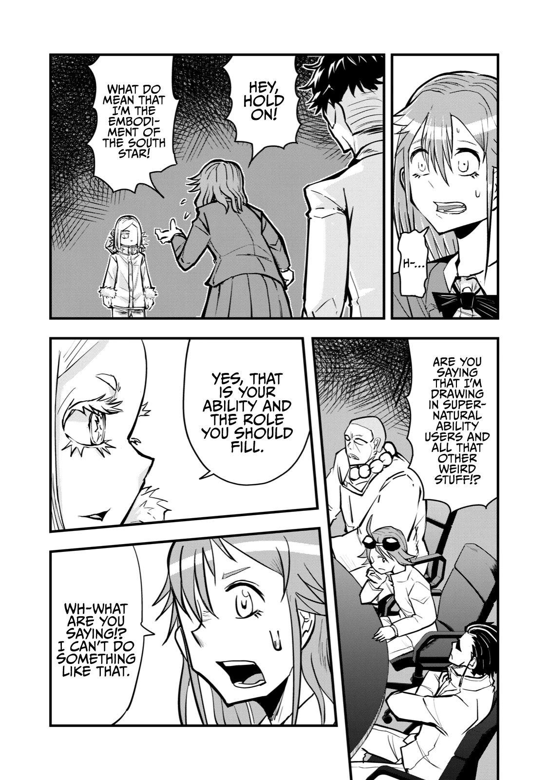 A Manga About the Kind of PE Teacher Who Dies at the Start of a School Horror Movie Chapter 59 page 4 - Chapter 59: The type of enemy character to only think about fighting strong people