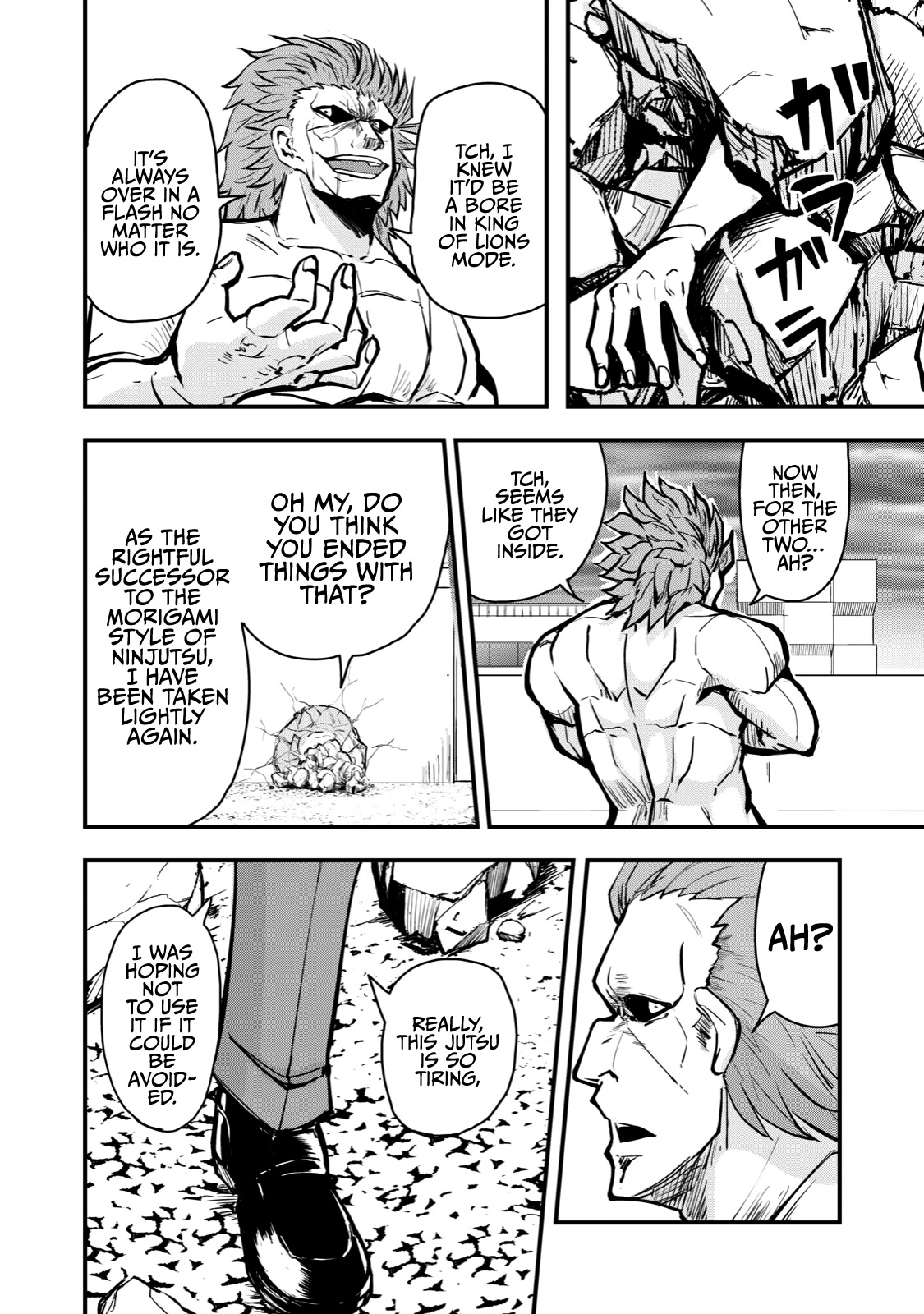 A Manga About the Kind of PE Teacher Who Dies at the Start of a School Horror Movie Chapter 60 page 10 - Chapter 60: A summarized shounen battle manga