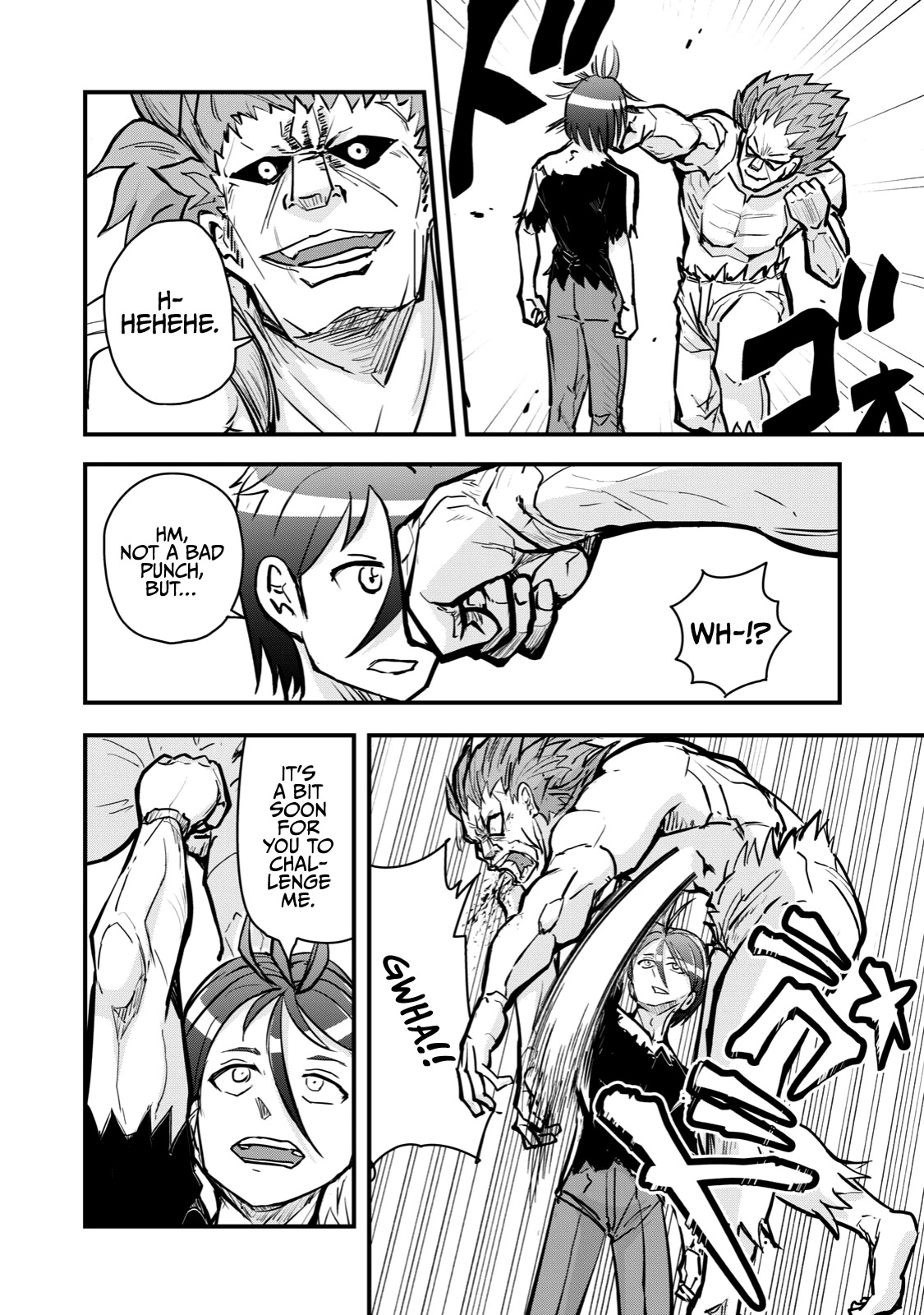 A Manga About the Kind of PE Teacher Who Dies at the Start of a School Horror Movie Chapter 60 page 12 - Chapter 60: A summarized shounen battle manga