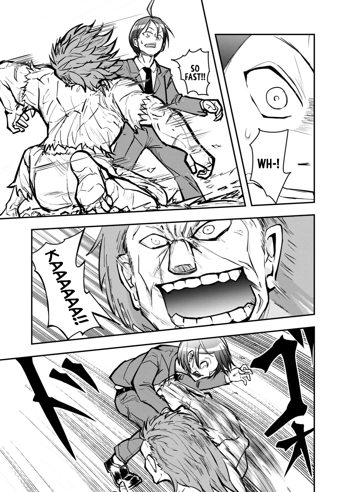 A Manga About the Kind of PE Teacher Who Dies at the Start of a School Horror Movie Chapter 60 page 3 - Chapter 60: A summarized shounen battle manga