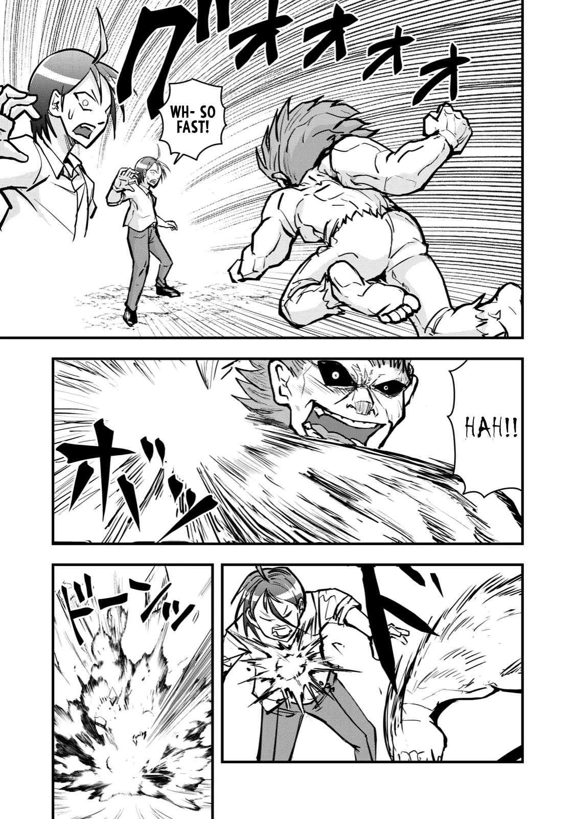 A Manga About the Kind of PE Teacher Who Dies at the Start of a School Horror Movie Chapter 60 page 9 - Chapter 60: A summarized shounen battle manga