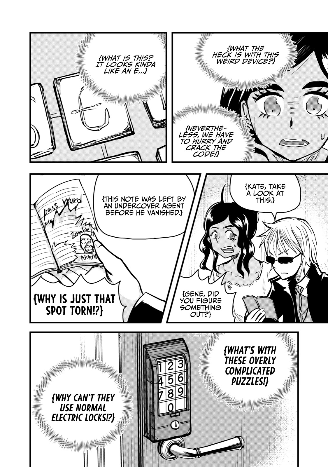 A Manga About the Kind of PE Teacher Who Dies at the Start of a School Horror Movie Chapter 61 page 10 - Chapter 61: The type of PE teacher to be killed by a monster that gets in through the window & The type of manor to force you to solve odd puzzles
