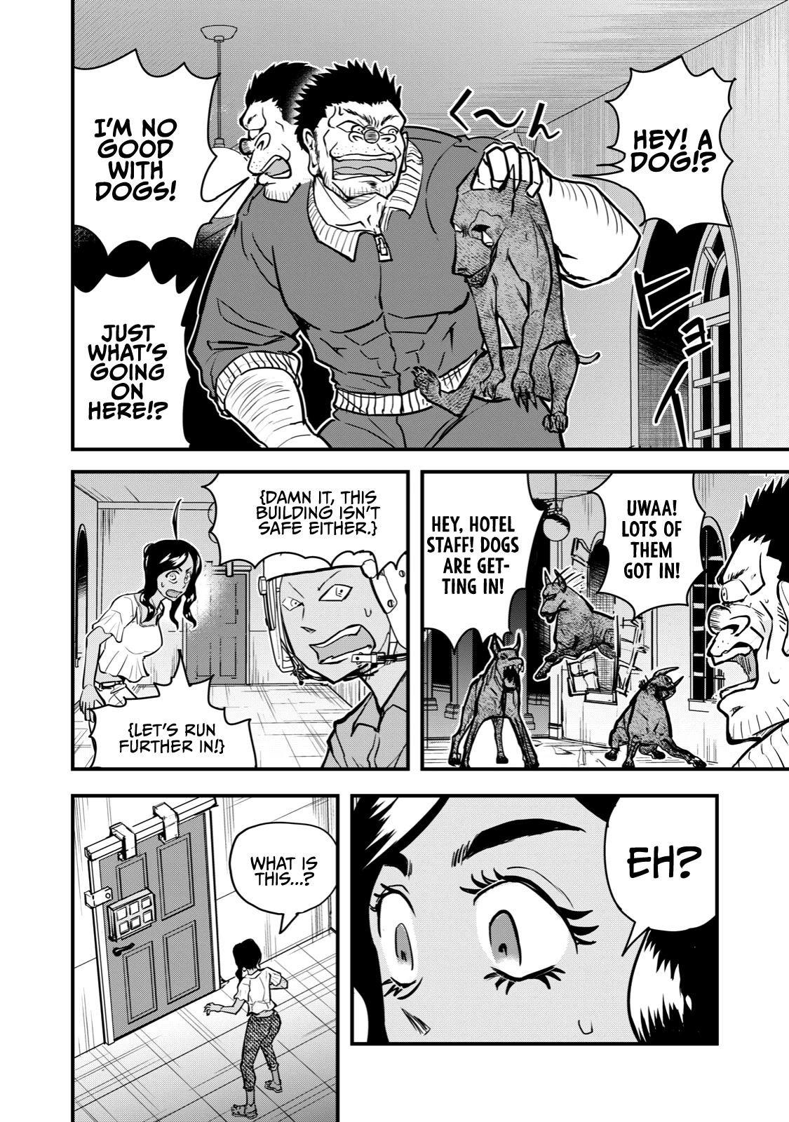 A Manga About the Kind of PE Teacher Who Dies at the Start of a School Horror Movie Chapter 61 page 8 - Chapter 61: The type of PE teacher to be killed by a monster that gets in through the window & The type of manor to force you to solve odd puzzles