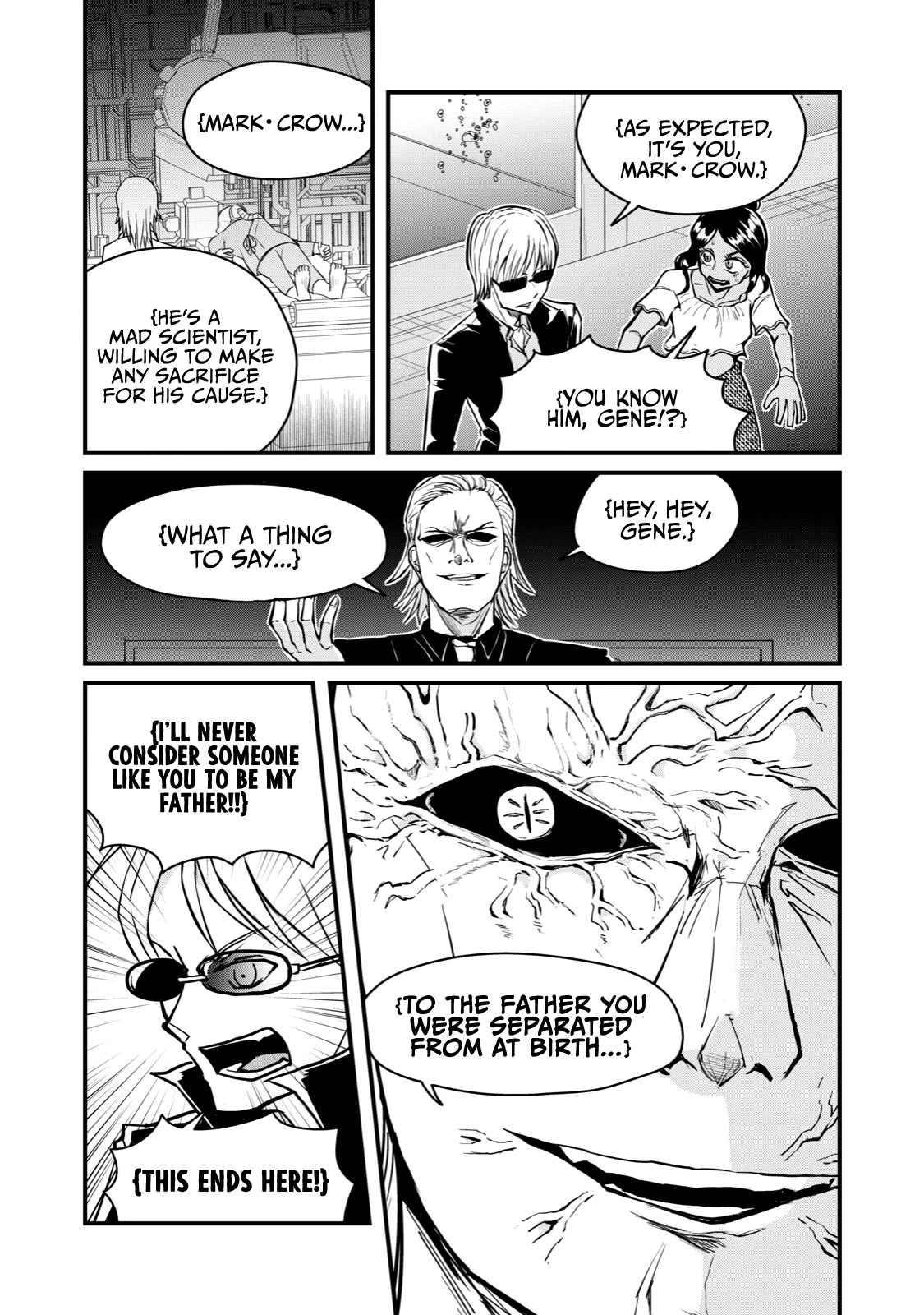 A Manga About the Kind of PE Teacher Who Dies at the Start of a School Horror Movie Chapter 65 page 5 - Chapter 65: The type of PE teacher to beg the enemy for his life and be killed when he thinks he has been saved