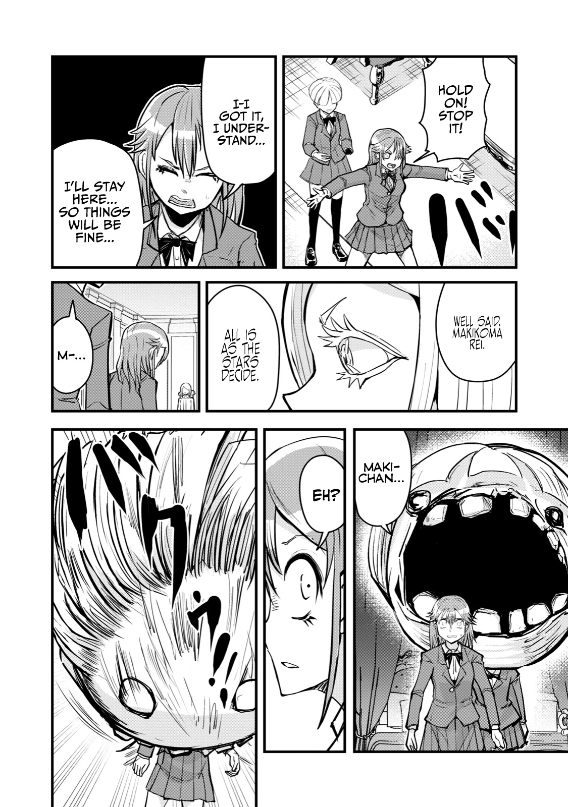 A Manga About the Kind of PE Teacher Who Dies at the Start of a School Horror Movie Chapter 66 page 10 - Chapter 66: The type of supporting character to shatter when they say farewell