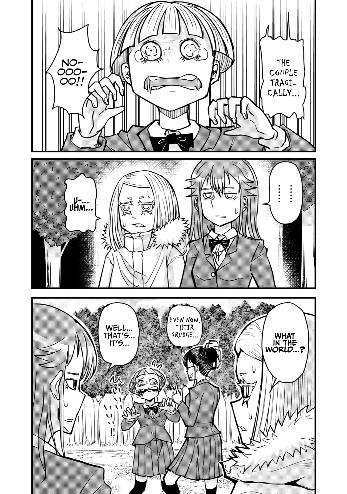 A Manga About the Kind of PE Teacher Who Dies at the Start of a School Horror Movie Chapter 67 page 23 - Chapter 67: The type of monster from a Japanese horror movie that ends with a hug