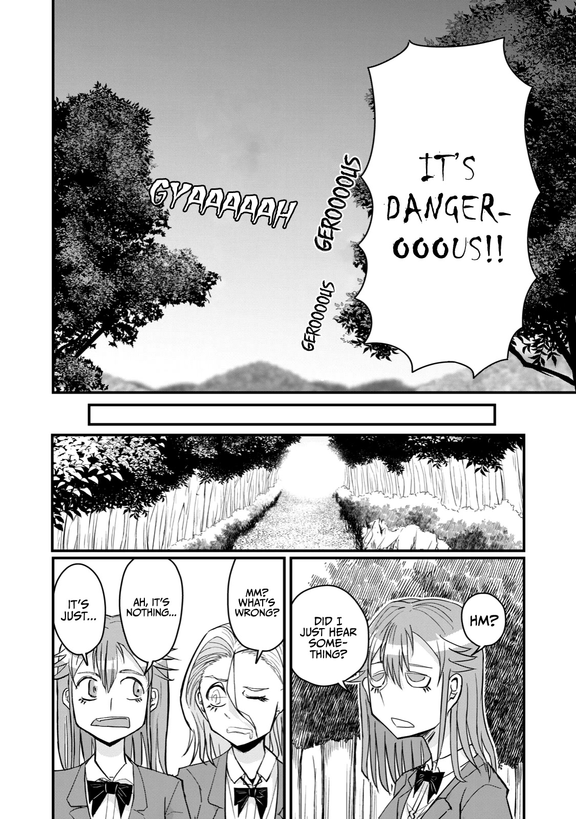 A Manga About the Kind of PE Teacher Who Dies at the Start of a School Horror Movie Chapter 68 page 17 - Chapter 68: The type of PE teacher to be killed for warning someone walking down the middle of the road