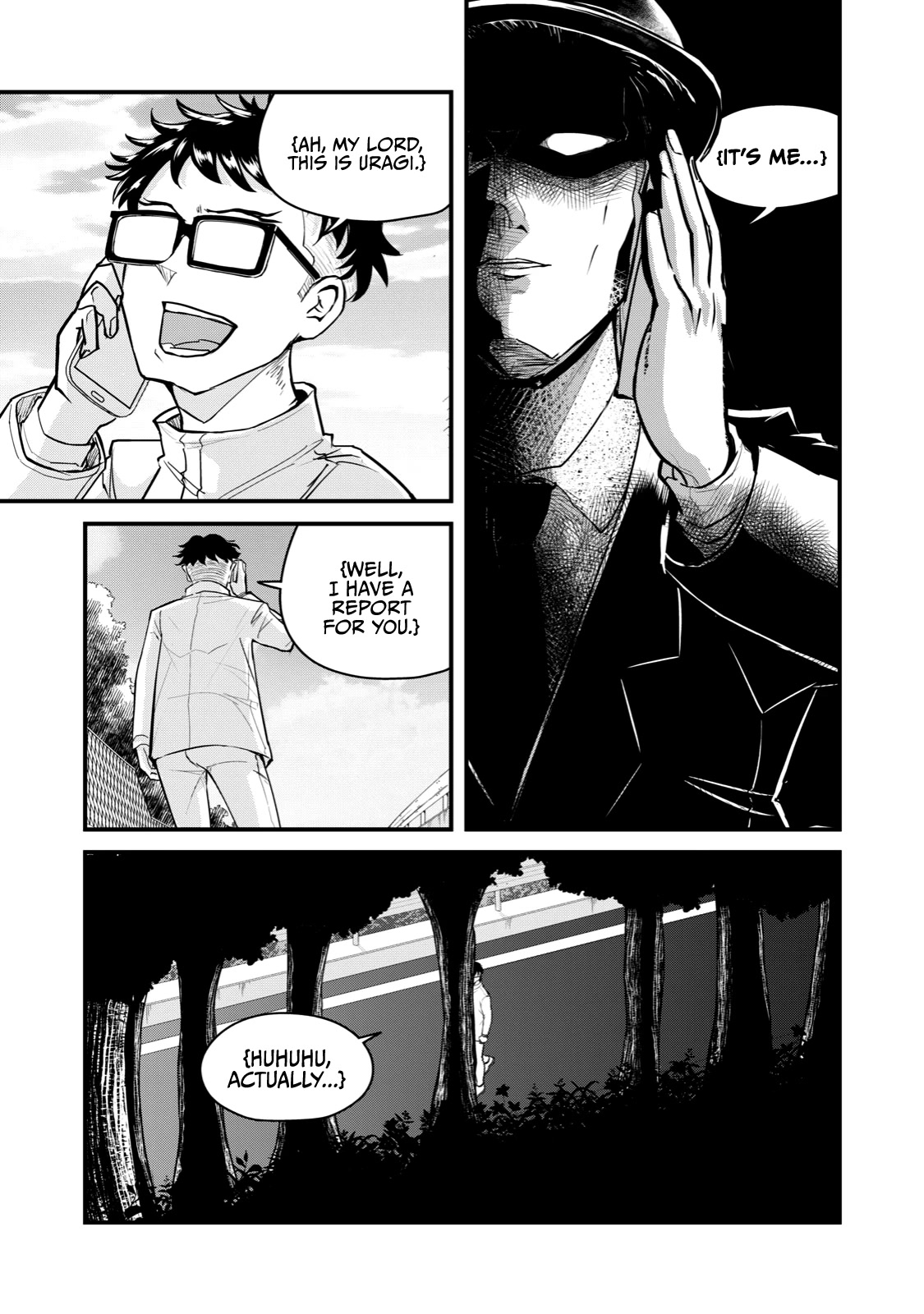 A Manga About the Kind of PE Teacher Who Dies at the Start of a School Horror Movie Chapter 68 page 5 - Chapter 68: The type of PE teacher to be killed for warning someone walking down the middle of the road