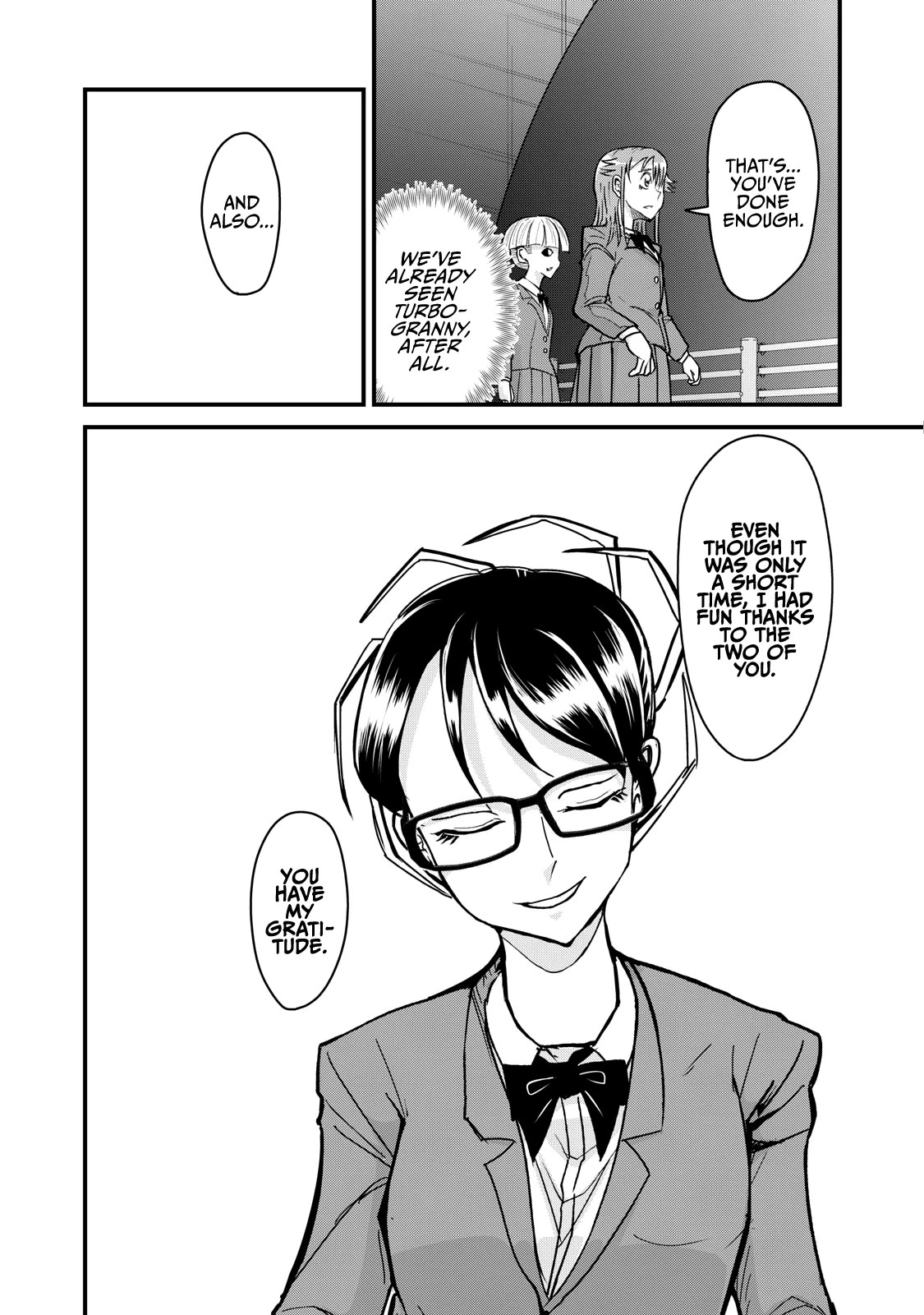 A Manga About the Kind of PE Teacher Who Dies at the Start of a School Horror Movie Chapter 71 page 12 - Chapter 71: The type of PE teacher to be killed by Turbo-Granny