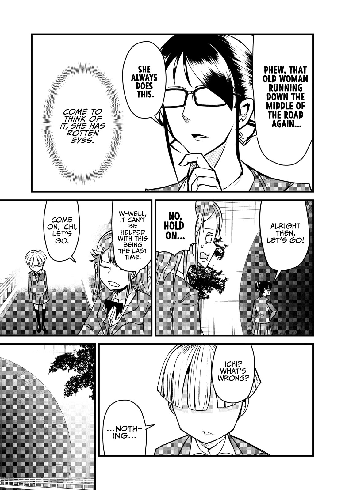 A Manga About the Kind of PE Teacher Who Dies at the Start of a School Horror Movie Chapter 71 page 7 - Chapter 71: The type of PE teacher to be killed by Turbo-Granny