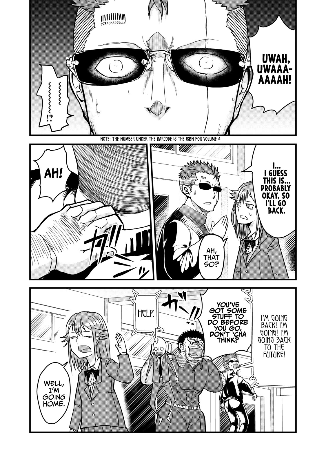 A Manga About the Kind of PE Teacher Who Dies at the Start of a School Horror Movie Chapter 73 page 10 - Chapter 73: The type of PE teacher to be saved by a time traveler time leaping from the future